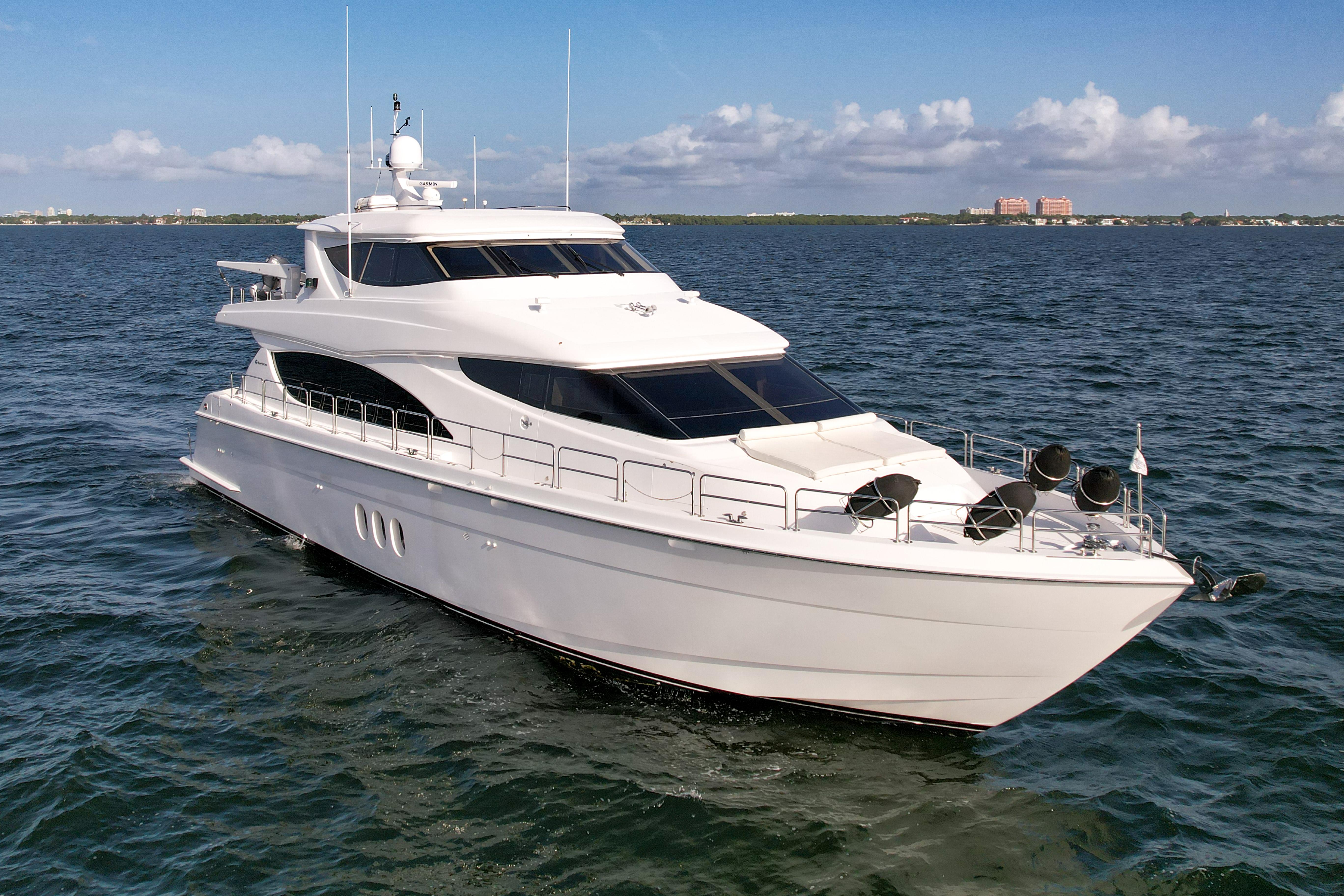 2007 Hatteras 80 motor yacht