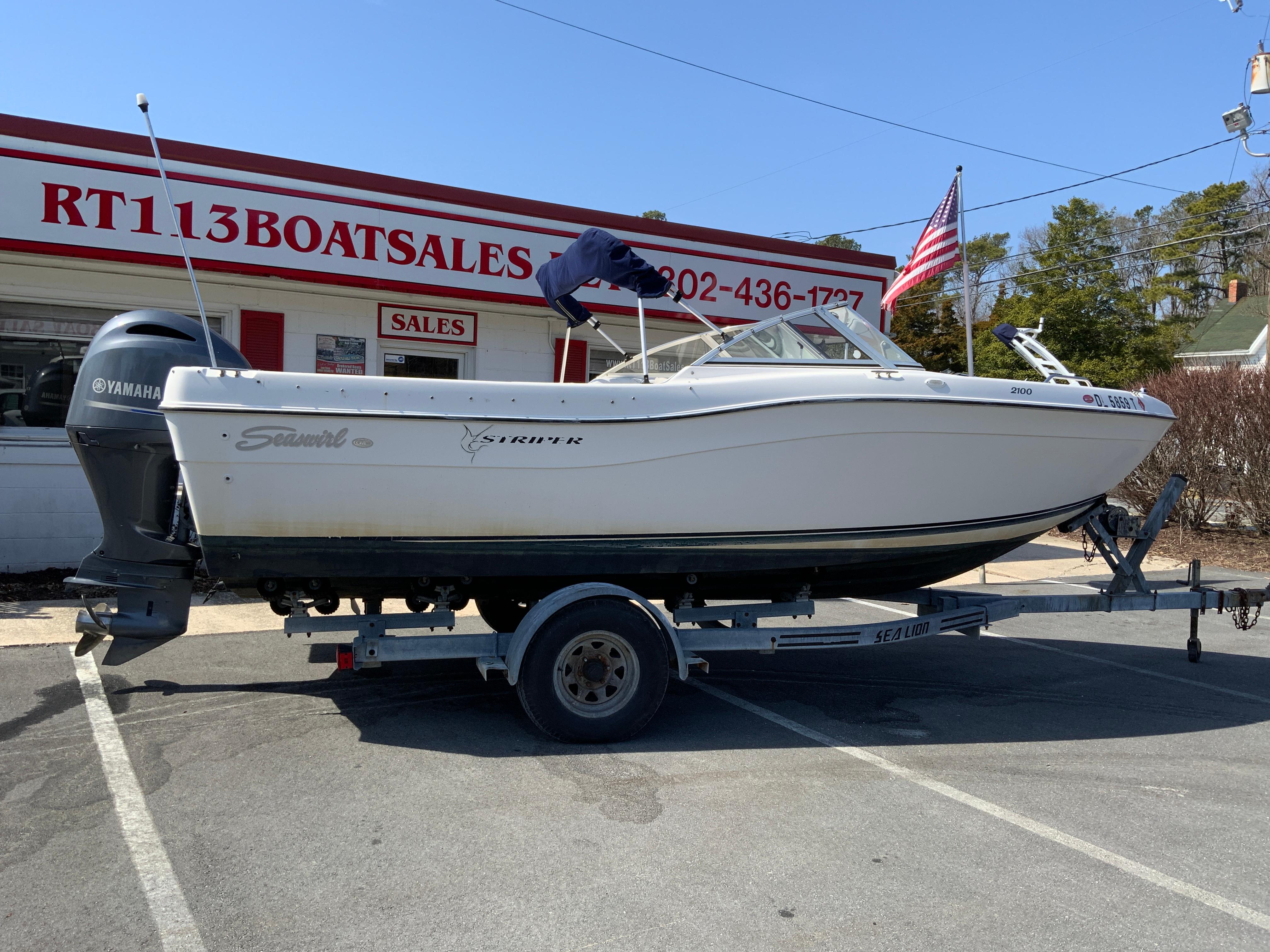 1997 Seaswirl striper 2100 DC-1