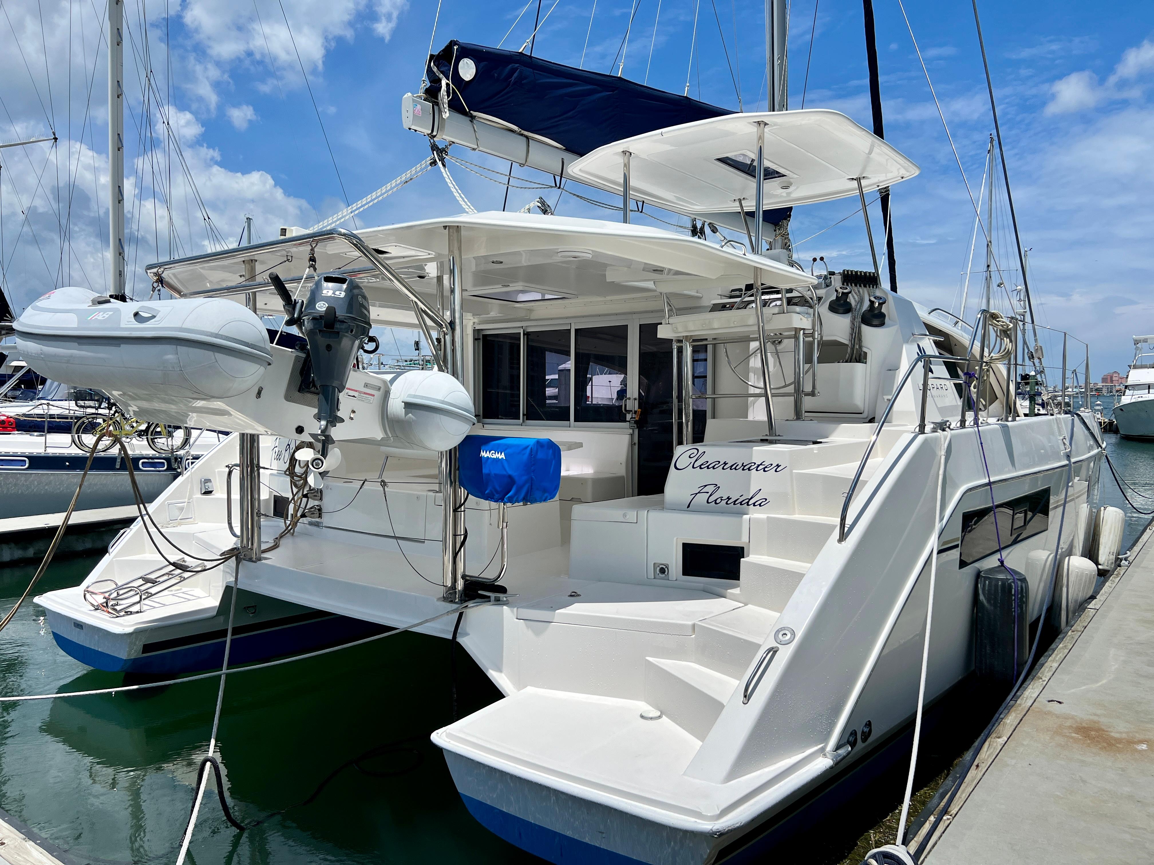 Leopard 40 Sailing Catamaran FreeBird for sale Leopard Brokerage