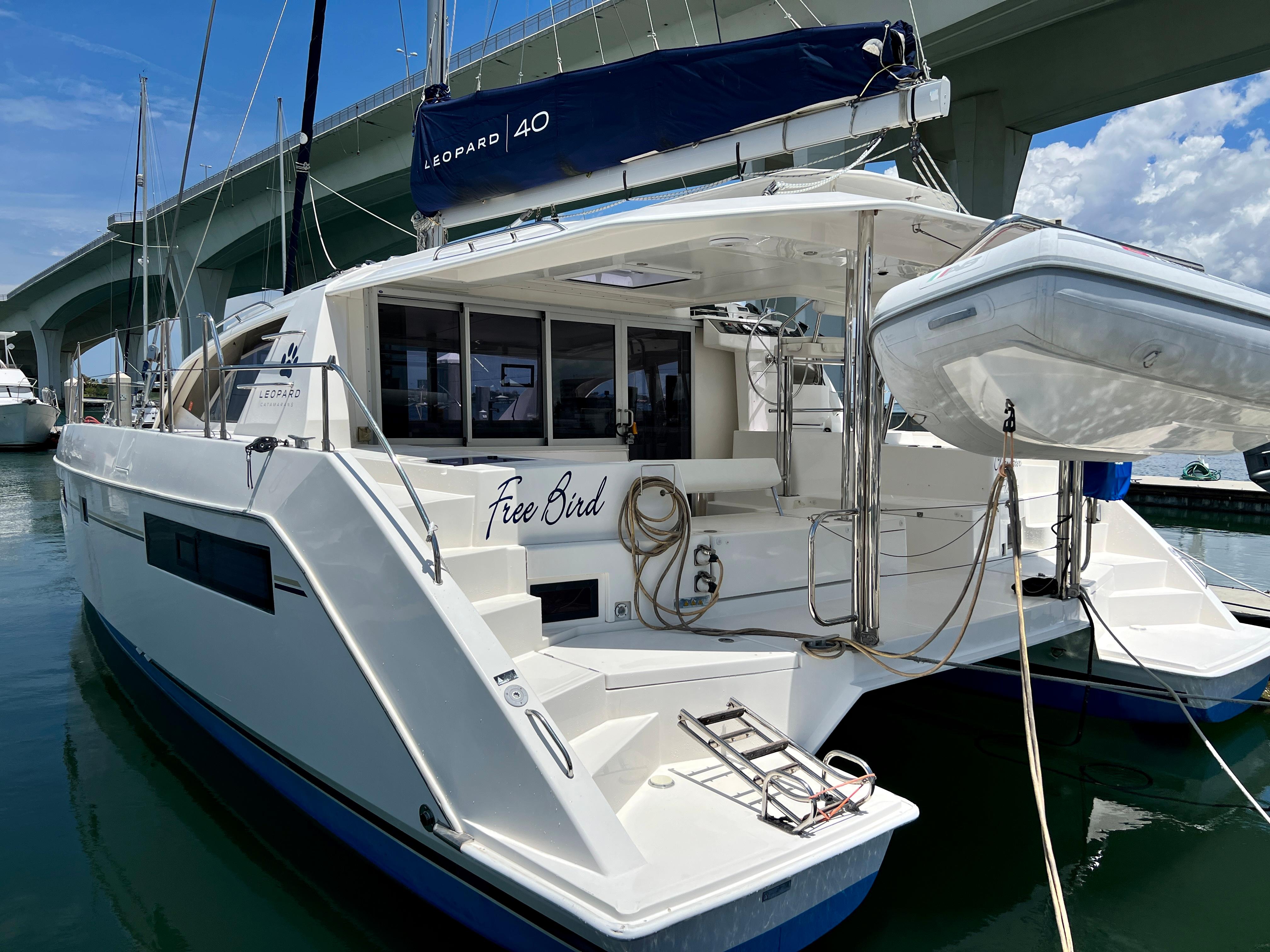 used leopard catamarans