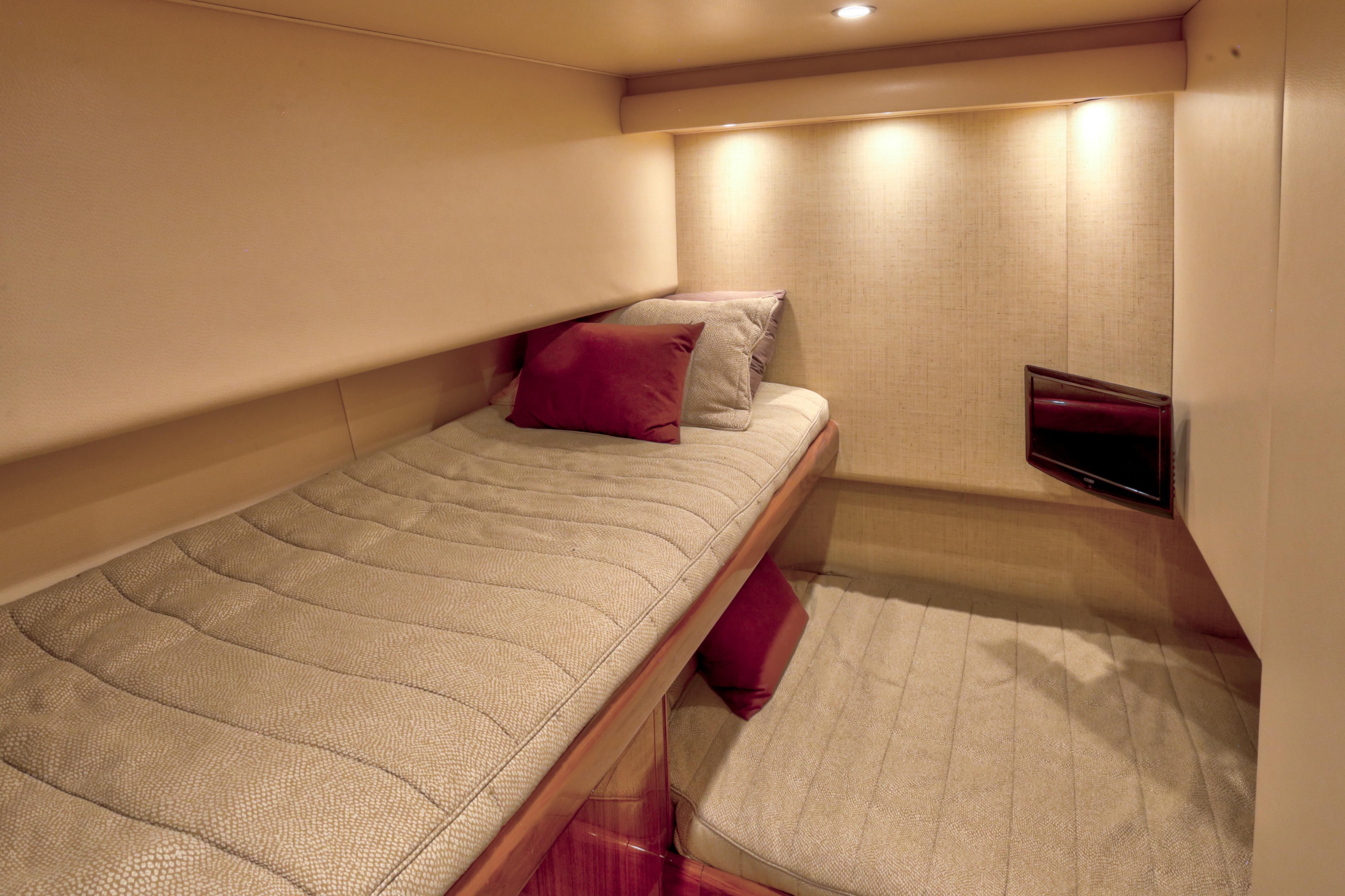 Viking 64 Double Play IV-Guest Stateroom Cross Over Bunks