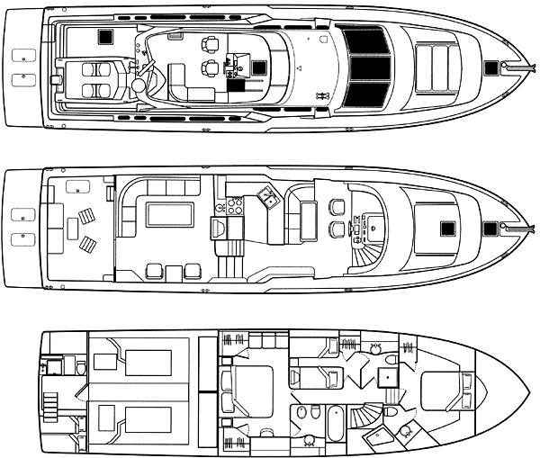 Pacific Mariner-65 SE Motoryacht 2003-Odds Are FL-US-9760754 | Thumbnail