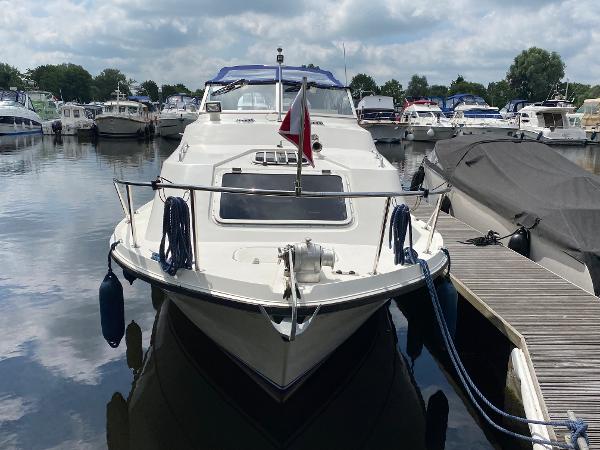 1992 Sheerline 740 Aft cockpit