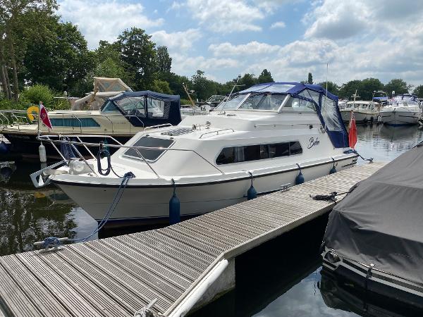 1992 Sheerline 740 Aft cockpit