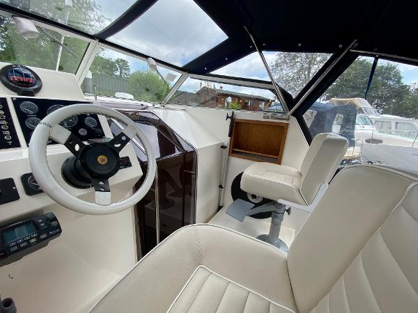 1992 Sheerline 740 Aft cockpit