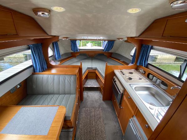 1992 Sheerline 740 Aft cockpit