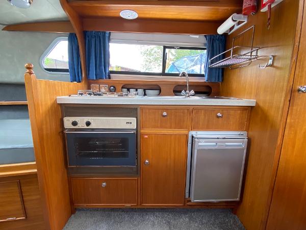 1992 Sheerline 740 Aft cockpit