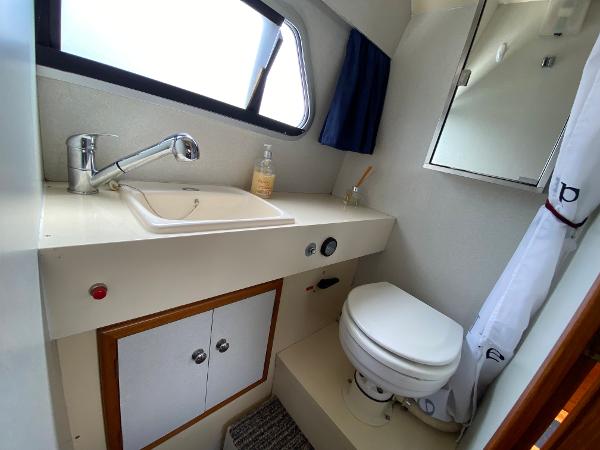 1992 Sheerline 740 Aft cockpit