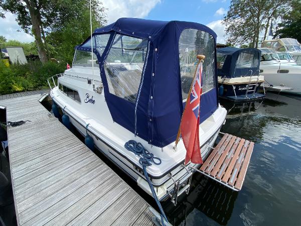 1992 Sheerline 740 Aft cockpit