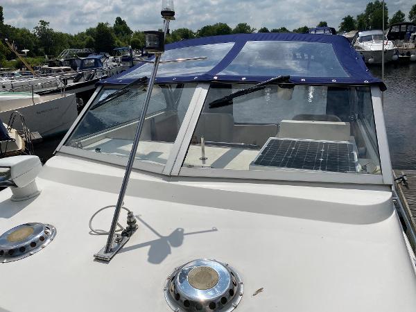 1992 Sheerline 740 Aft cockpit