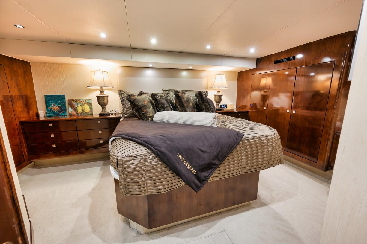 Ocean Yachts 73 Unconquered - Master Stateroom