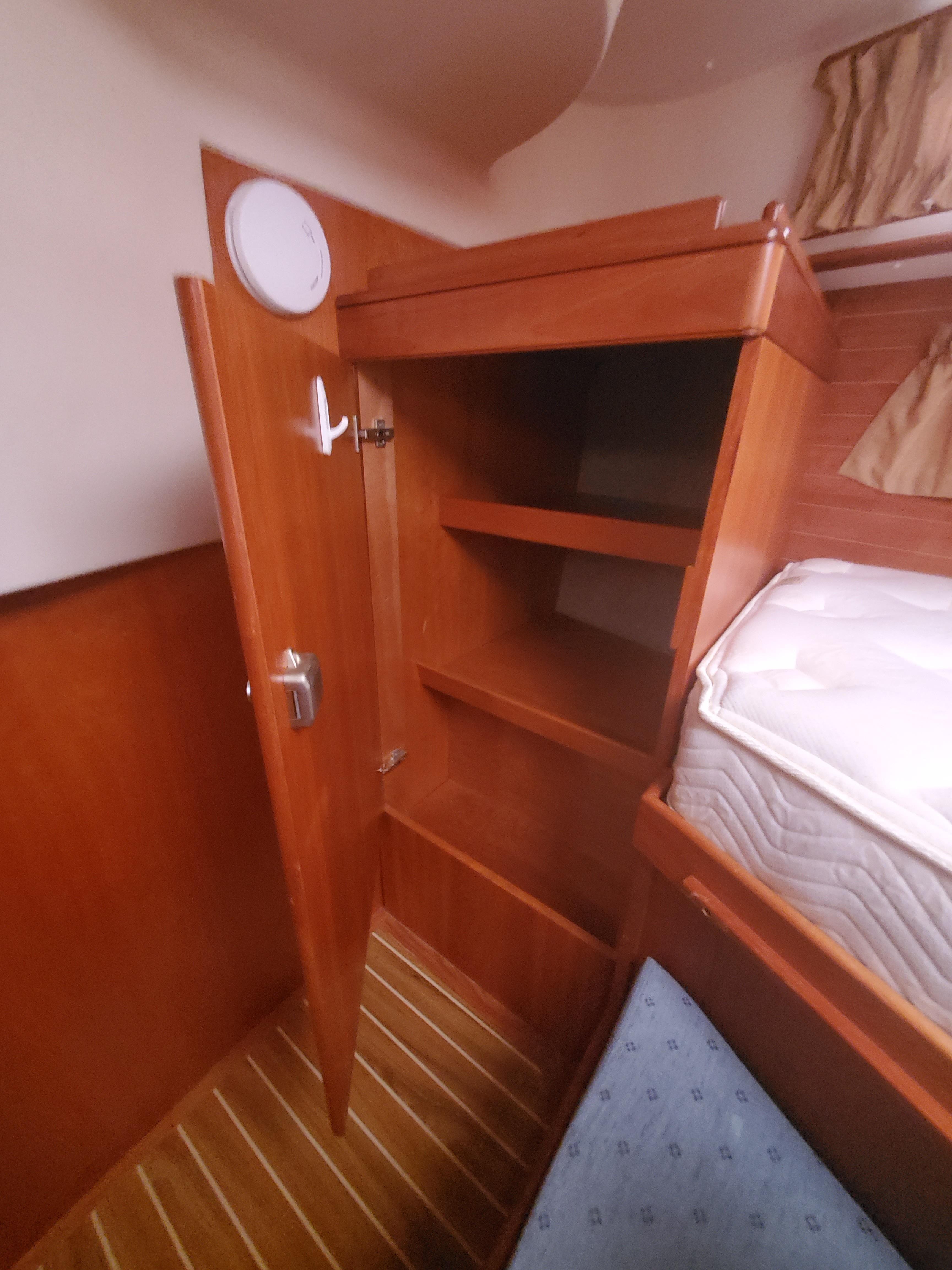 Aft Cabin Storage
