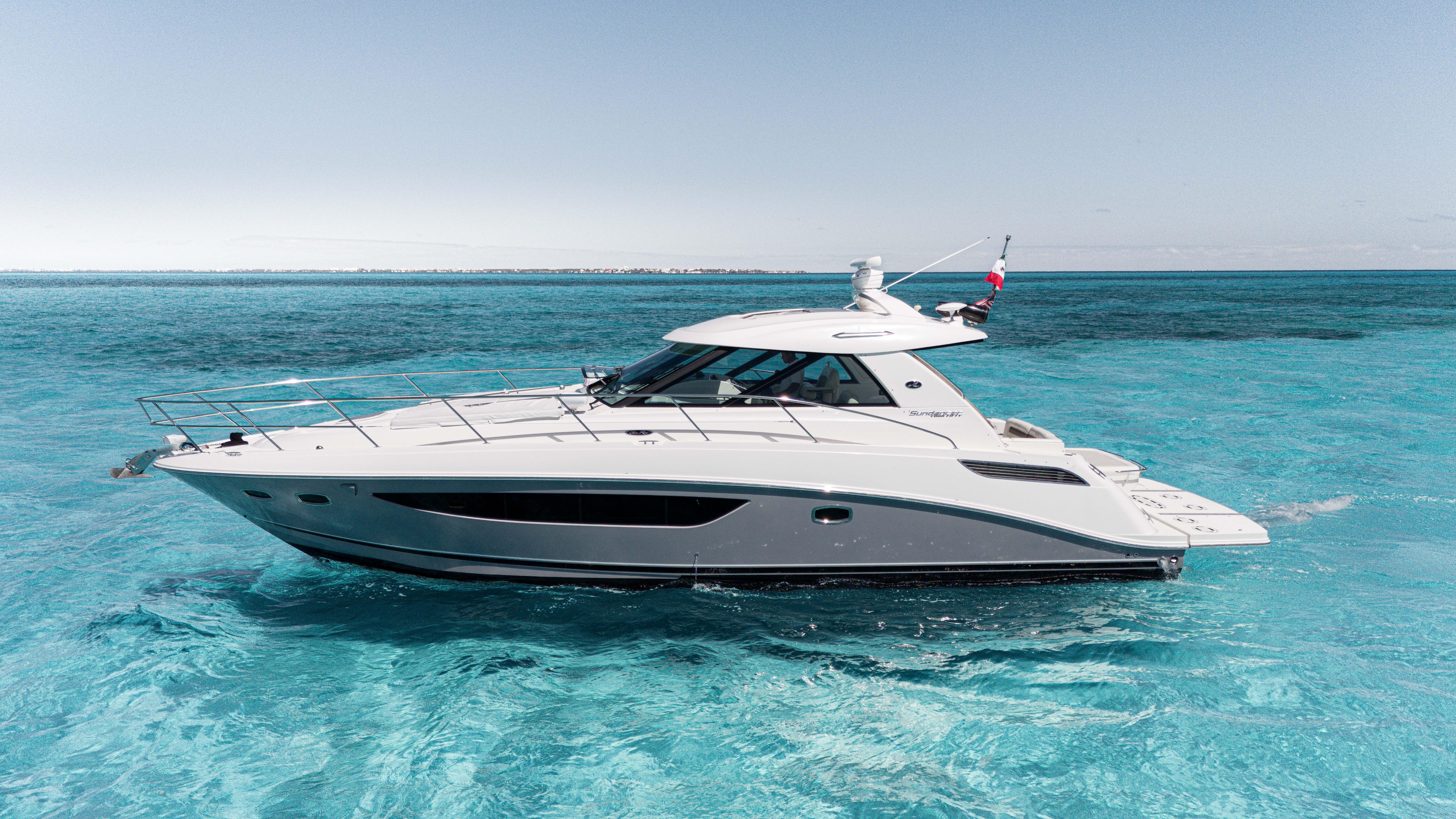 Sea Ray-450 Sundancer 2013-ATM 2013 Sea Ray 450 Sundancer @ Cancun FL-US-9663439