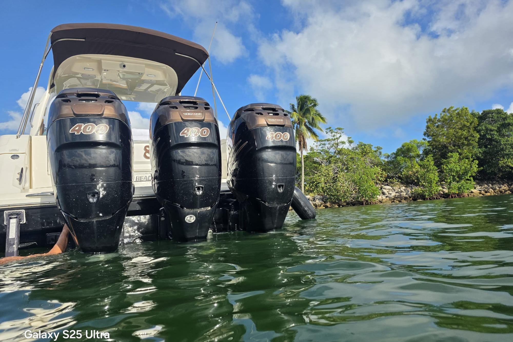 3 Mercury 400 Outboards