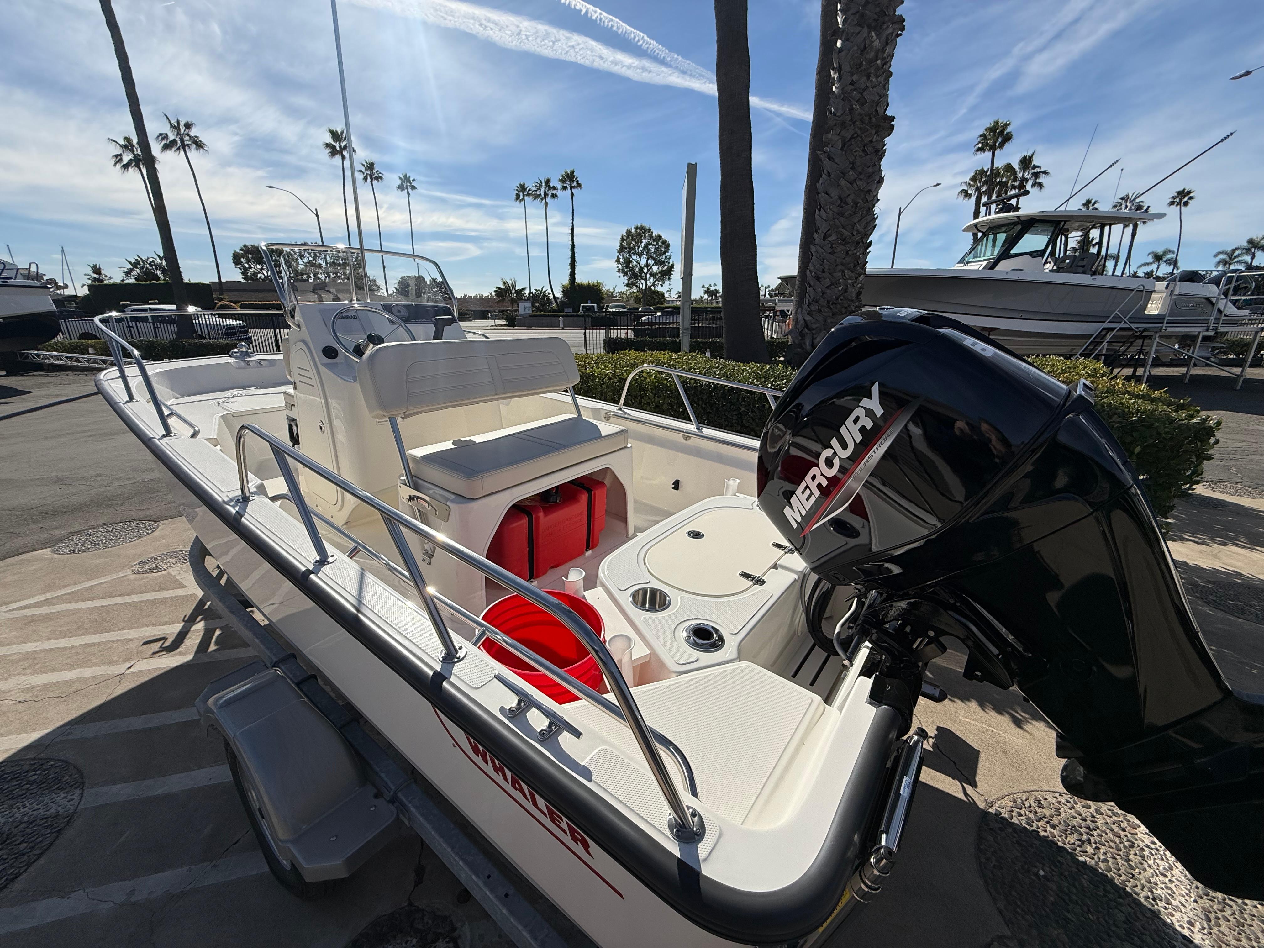 2025 Boston Whaler 150 Montauk #BW0657K inventory image at Sun Country Marine Group, Newport Beach 2025 Boston Whaler 150 Montauk #BW0657K inventory image at Sun Country Marine Group, Newport Beach