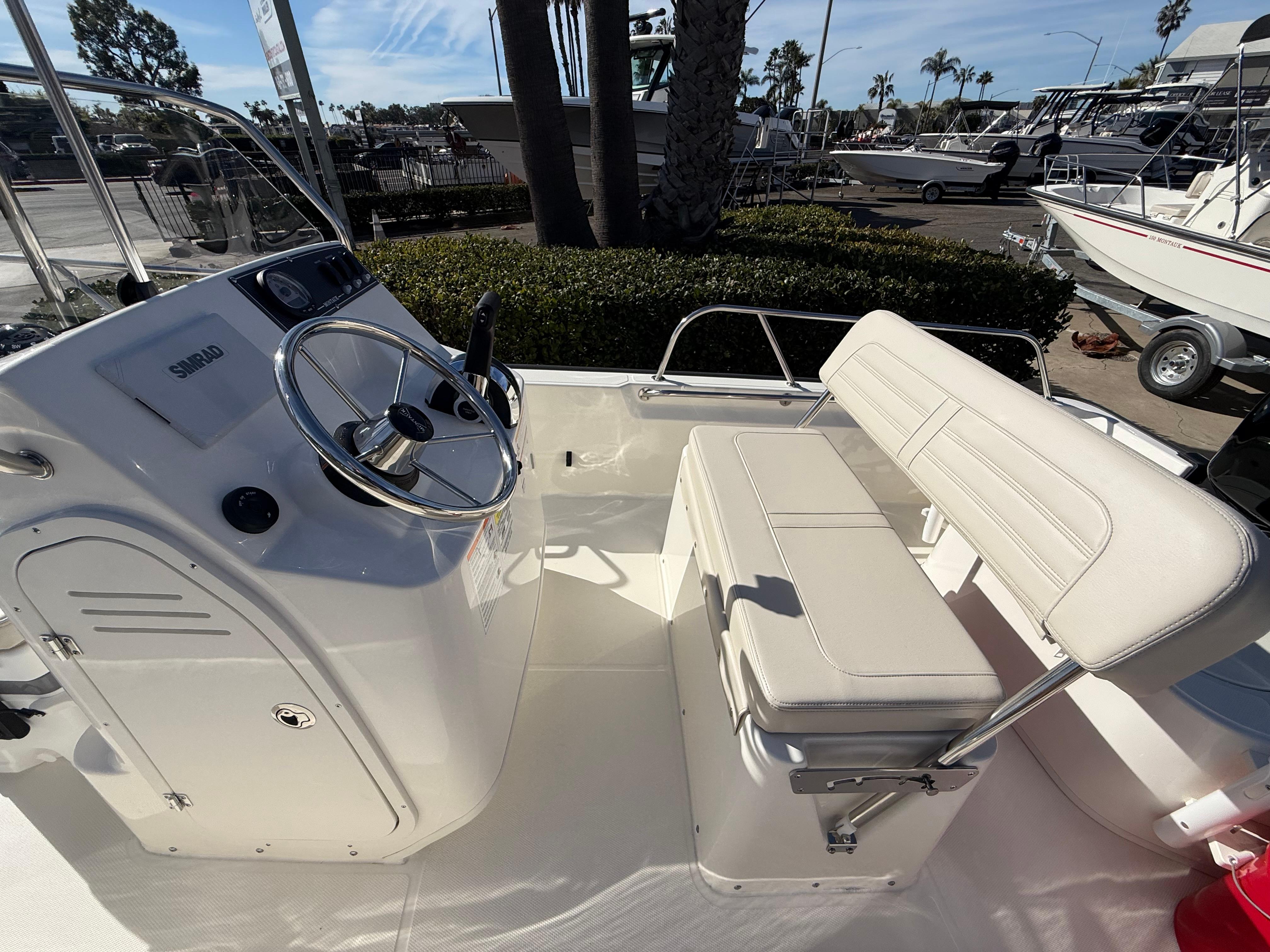 2025 Boston Whaler 150 Montauk #BW0657K inventory image at Sun Country Marine Group, Newport Beach 2025 Boston Whaler 150 Montauk #BW0657K inventory image at Sun Country Marine Group, Newport Beach