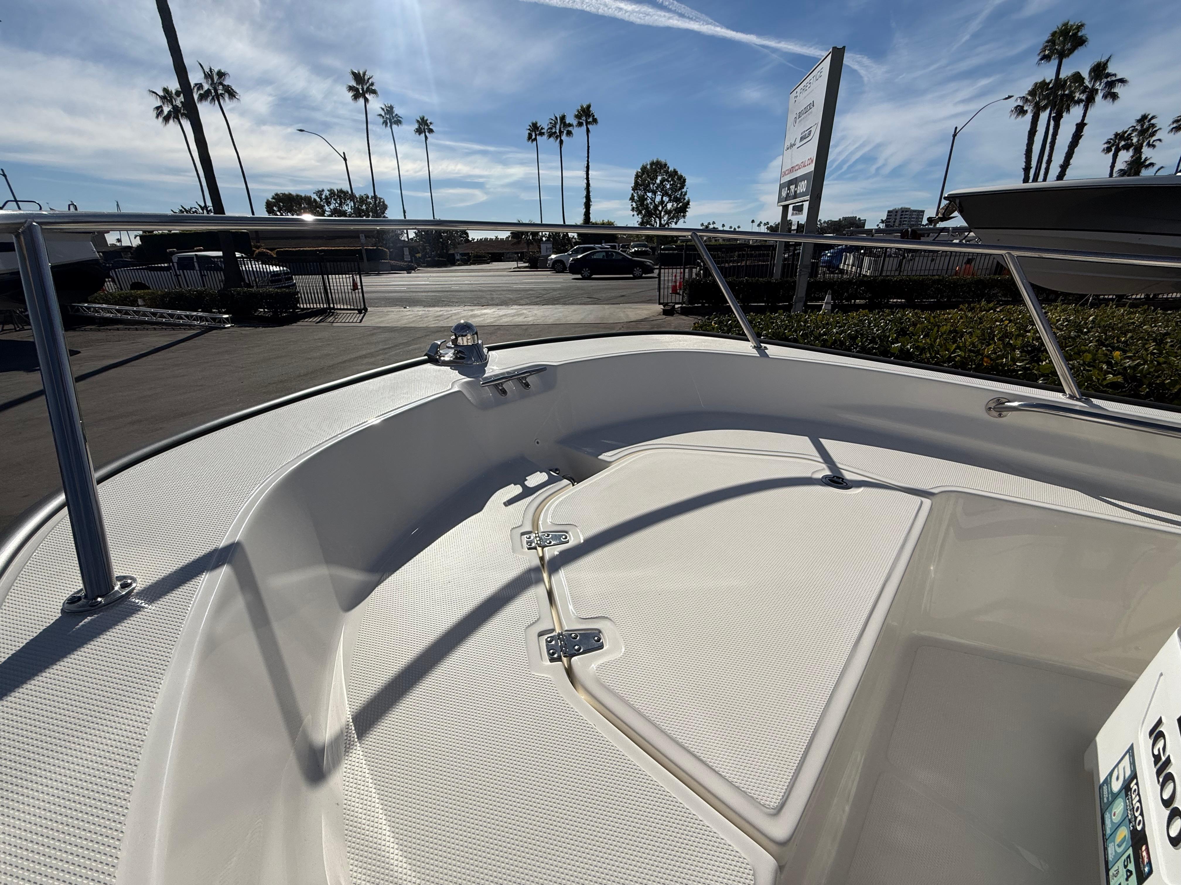 2025 Boston Whaler 150 Montauk #BW0657K inventory image at Sun Country Marine Group, Newport Beach 2025 Boston Whaler 150 Montauk #BW0657K inventory image at Sun Country Marine Group, Newport Beach