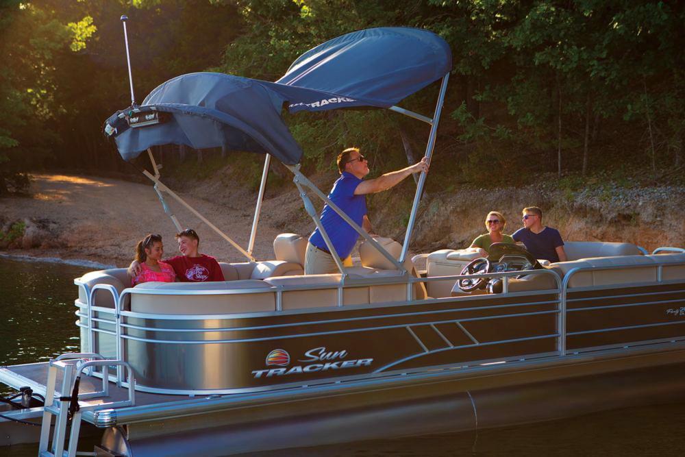 New 2021 Sun Tracker Party Barge 24 Dlx In Tyler Tx