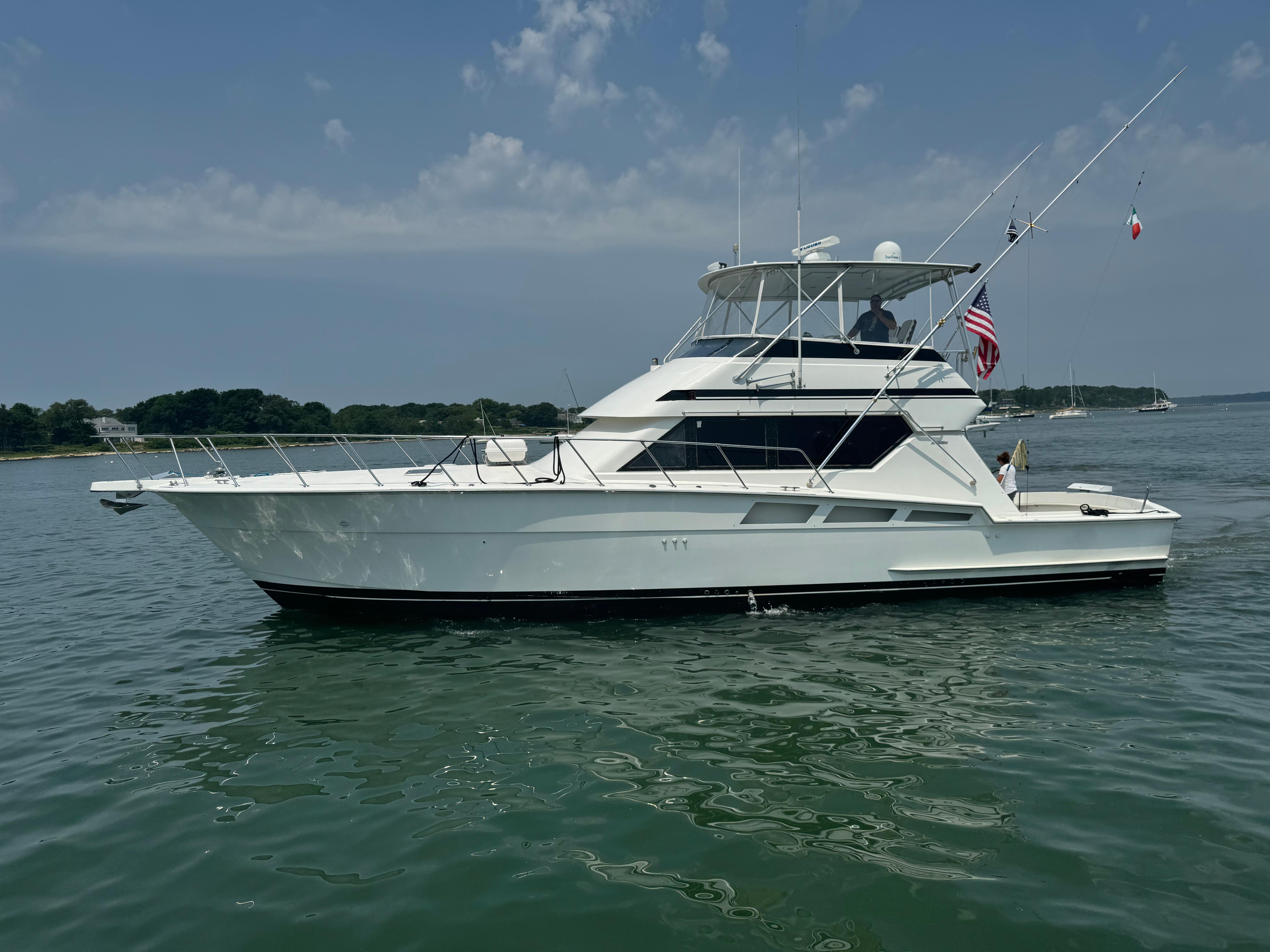 1994 hatteras 54 convertible negotiator old saybrook connecticut for sale