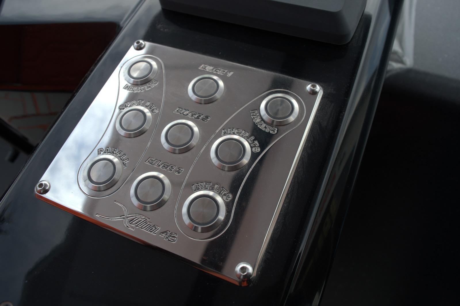 DNA-46 2026 -FL-US-Control panel of DNA 46 model, 2025, featuring multiple labeled buttons.-9703461 | Thumbnail