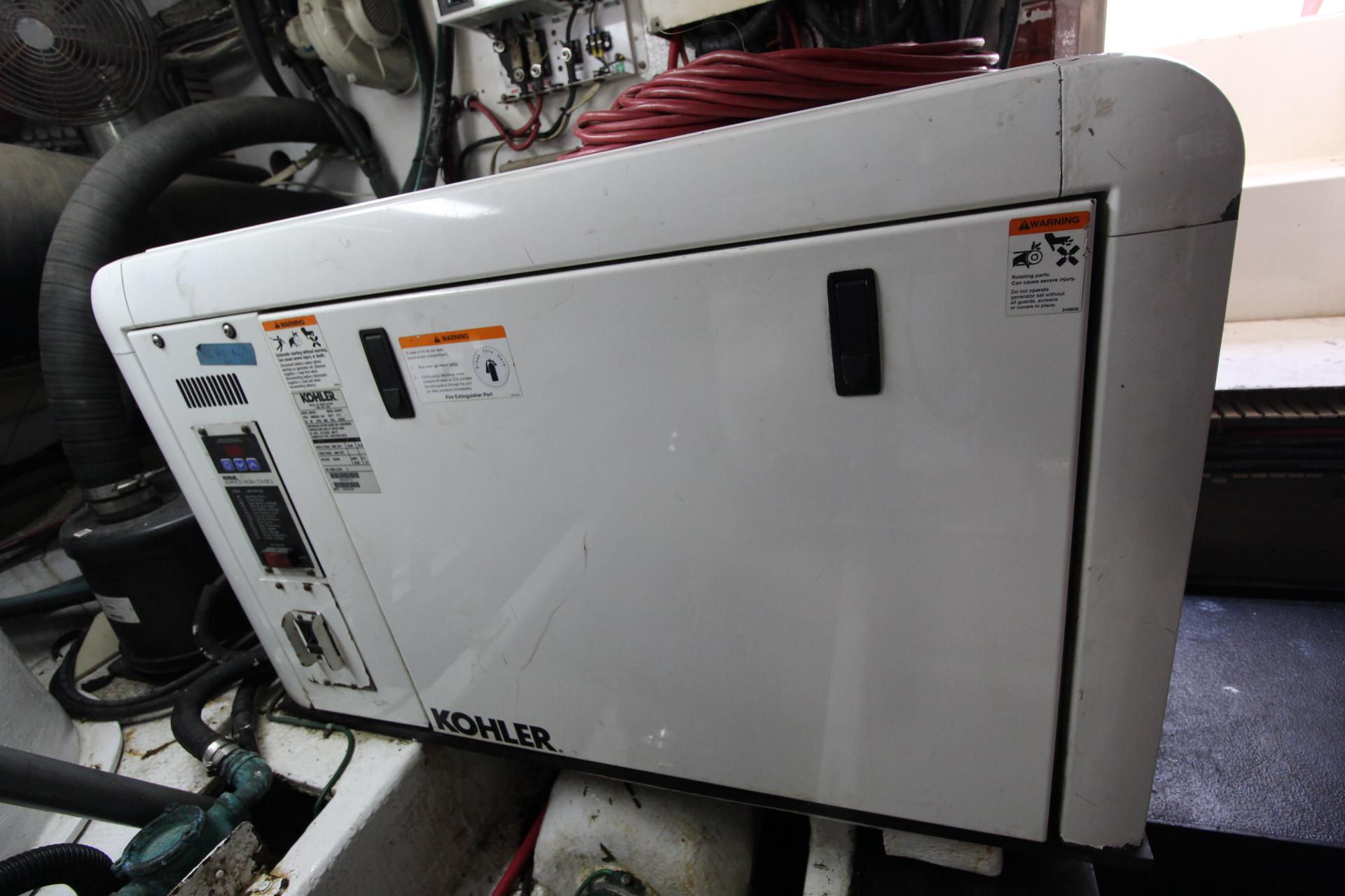 1990 Viking 57 Convertible Sun Rise l-Generator