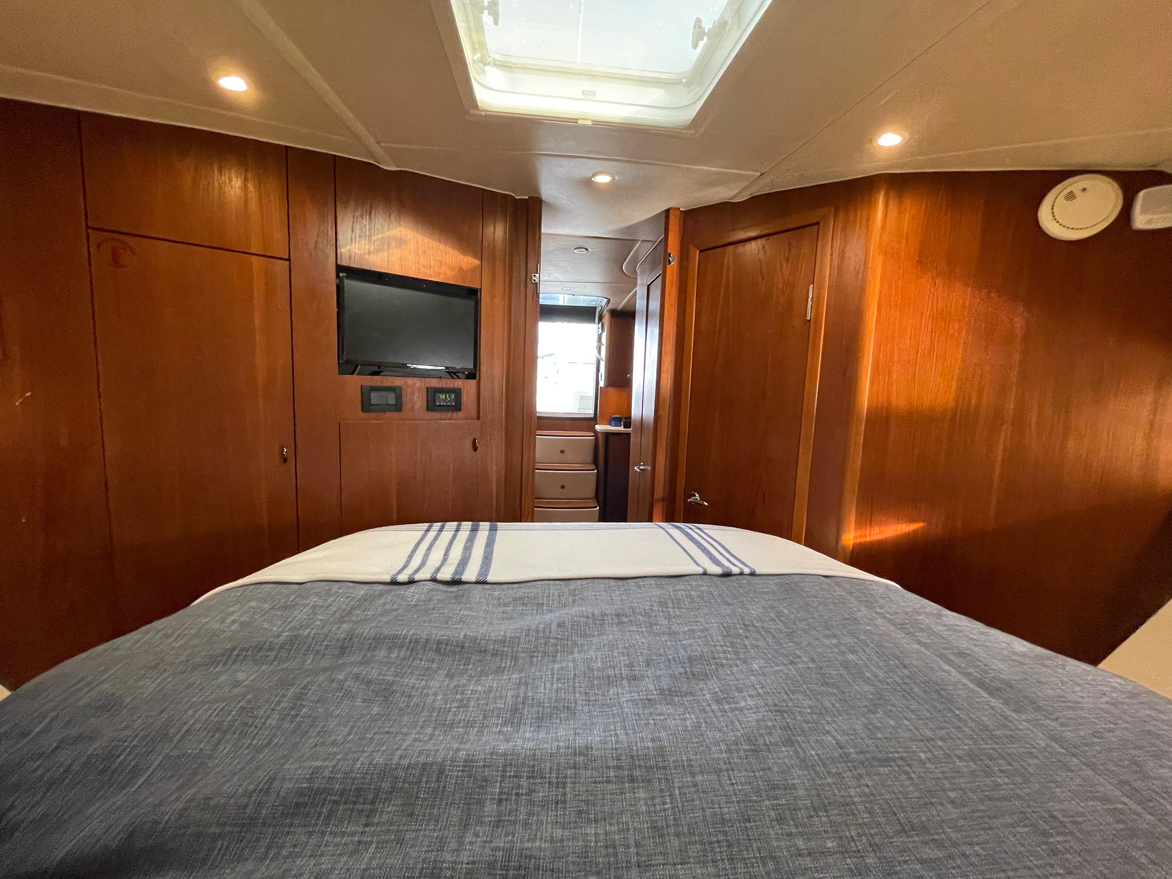 Master stateroom aft