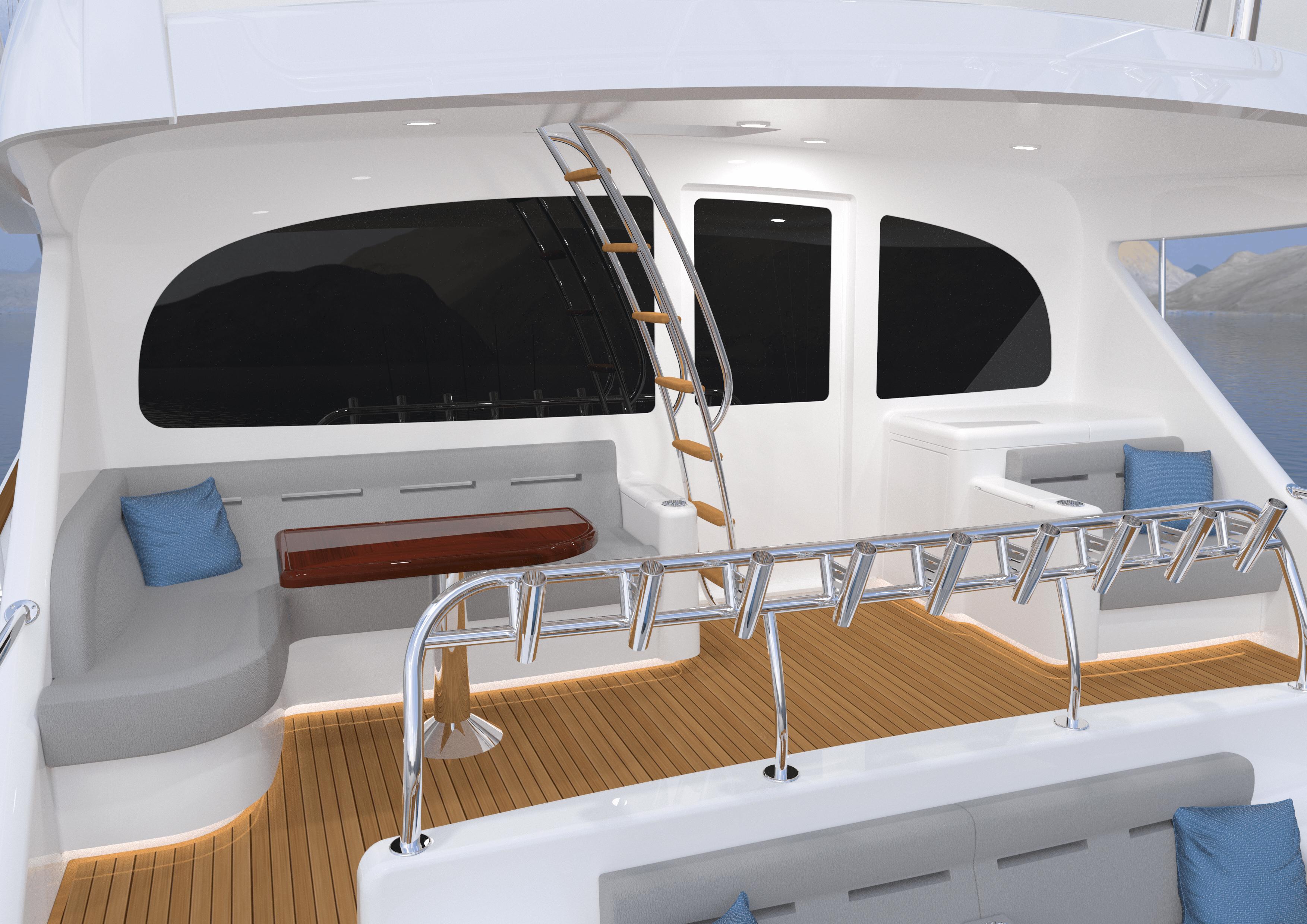 Viking 90 Enclosed Bridge - Mezzanine Seating