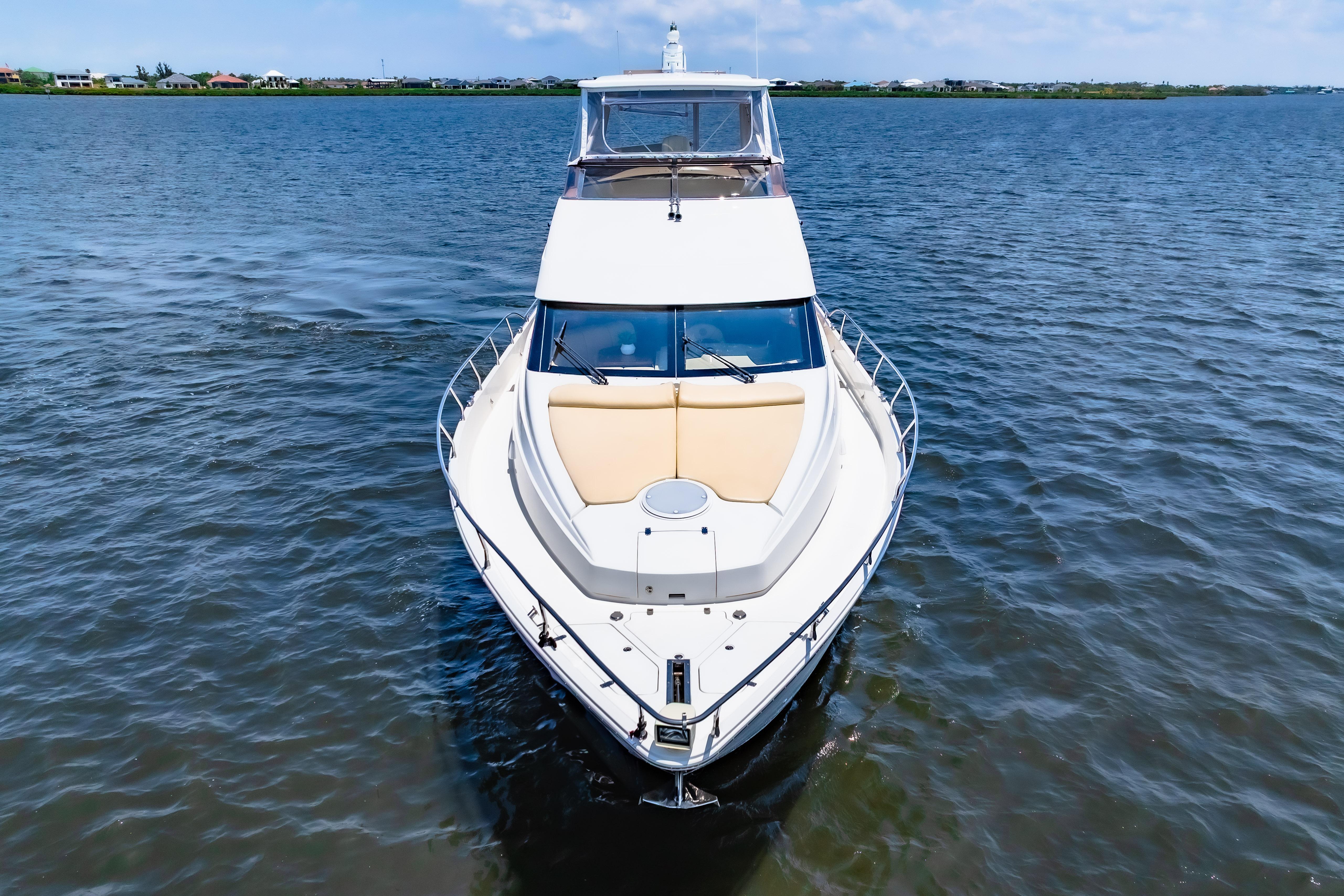 Marquis-59 2005-Victory FL-US-Luxury 2005 Marquis 59 yacht cruising on open water.-9773566 | Thumbnail