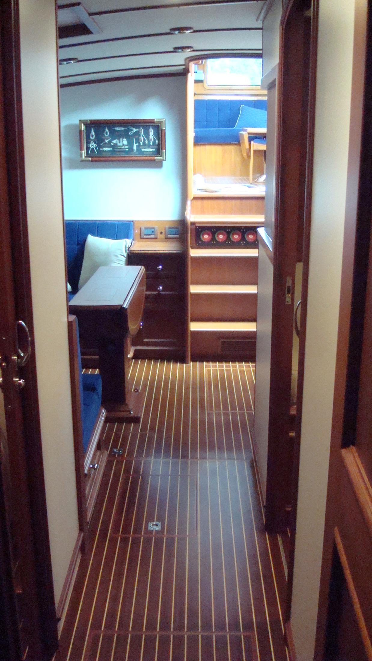 Companionway Looking Aft