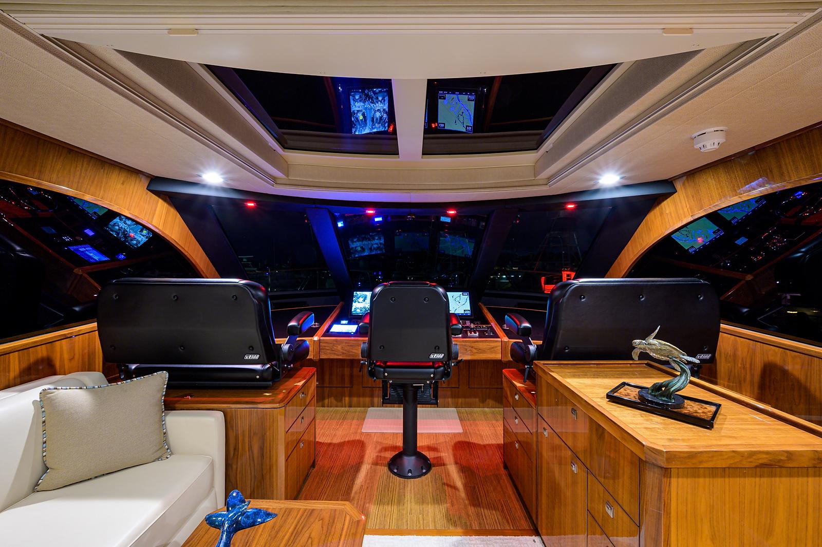 Enclosed Flybridge