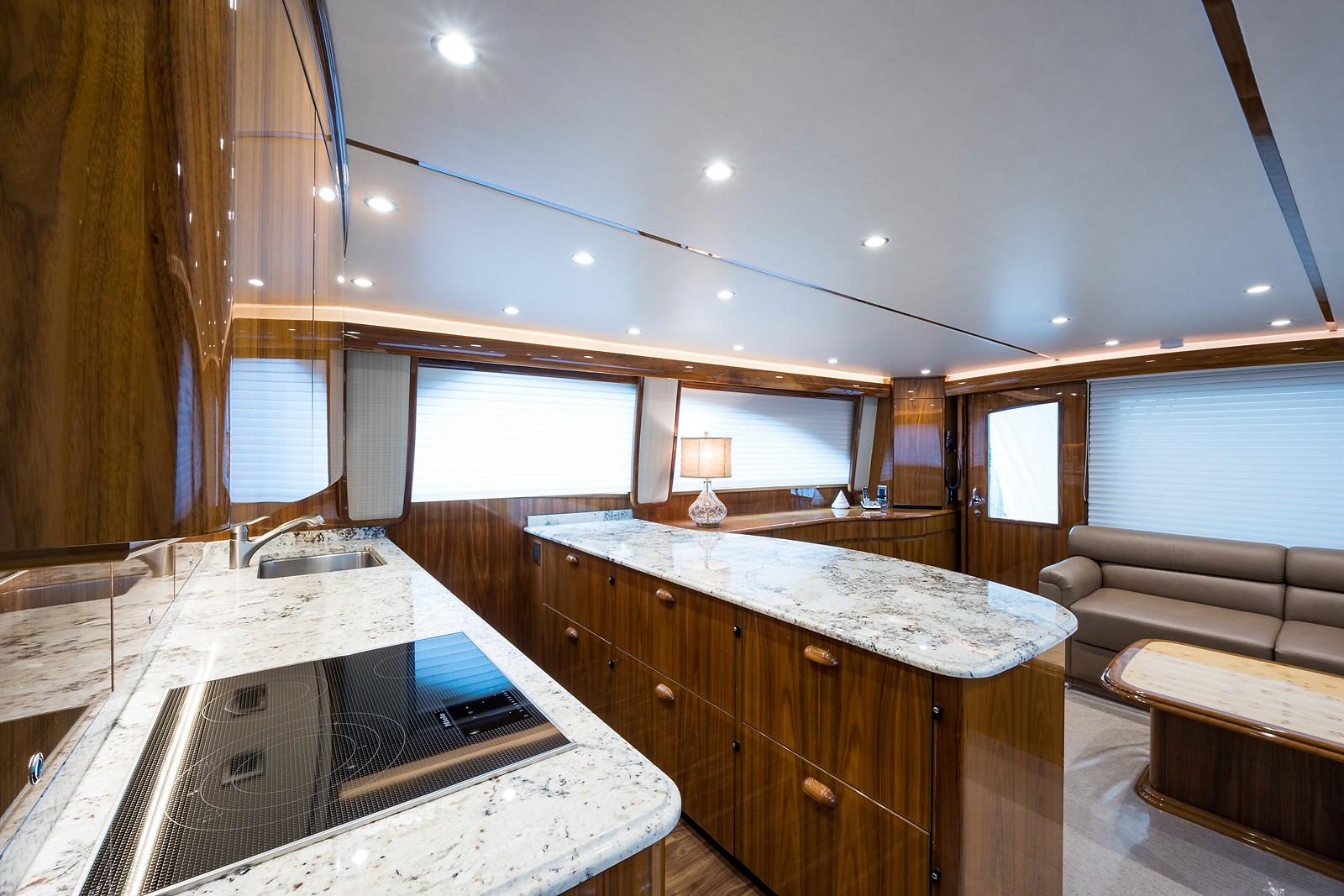 Viking 62 REEL DRAG - Galley & Salon