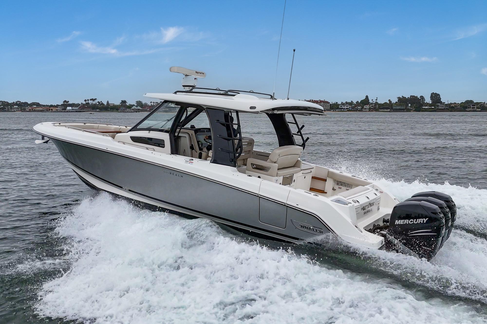 2022 Boston Whaler 350 Realm #TBRM0463G inventory image at Sun Country Marine Group, San Diego Harbor Island