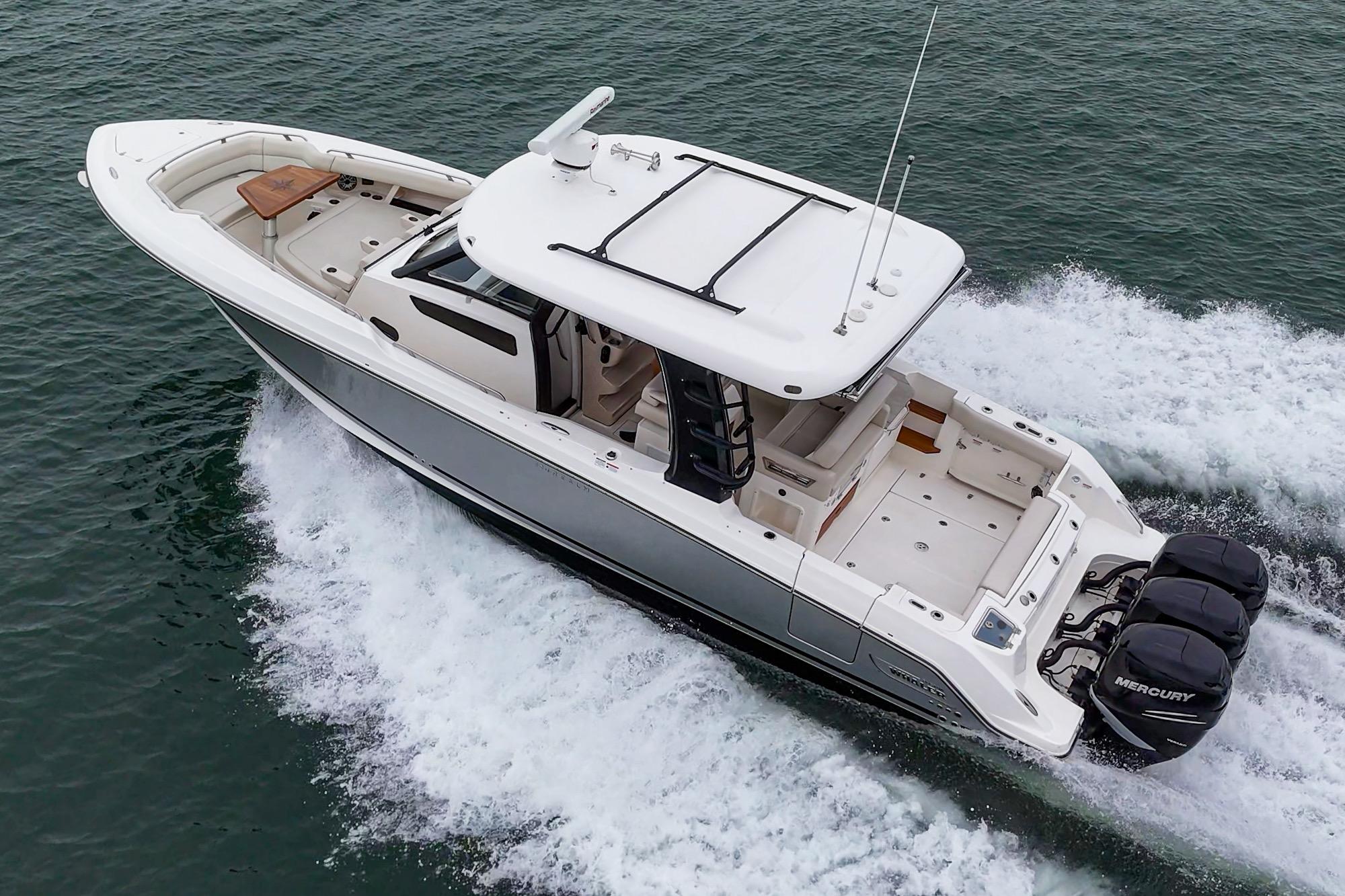 2022 Boston Whaler 350 Realm #TBRM0463G inventory image at Sun Country Marine Group, San Diego Harbor Island