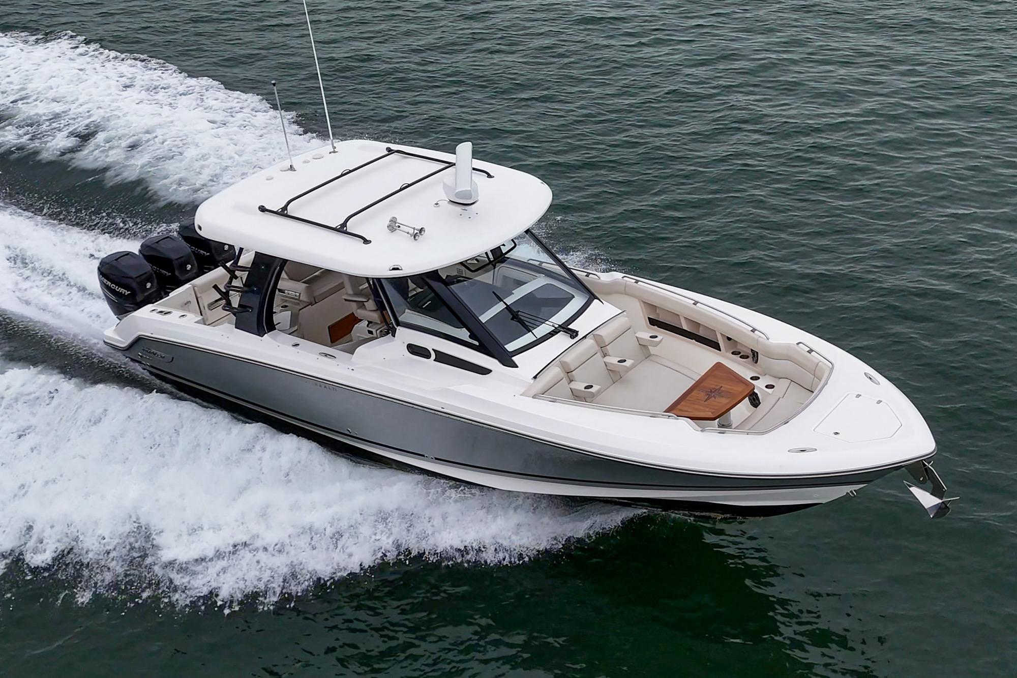 2022 Boston Whaler 350 Realm #TBRM0463G inventory image at Sun Country Marine Group, San Diego Harbor Island