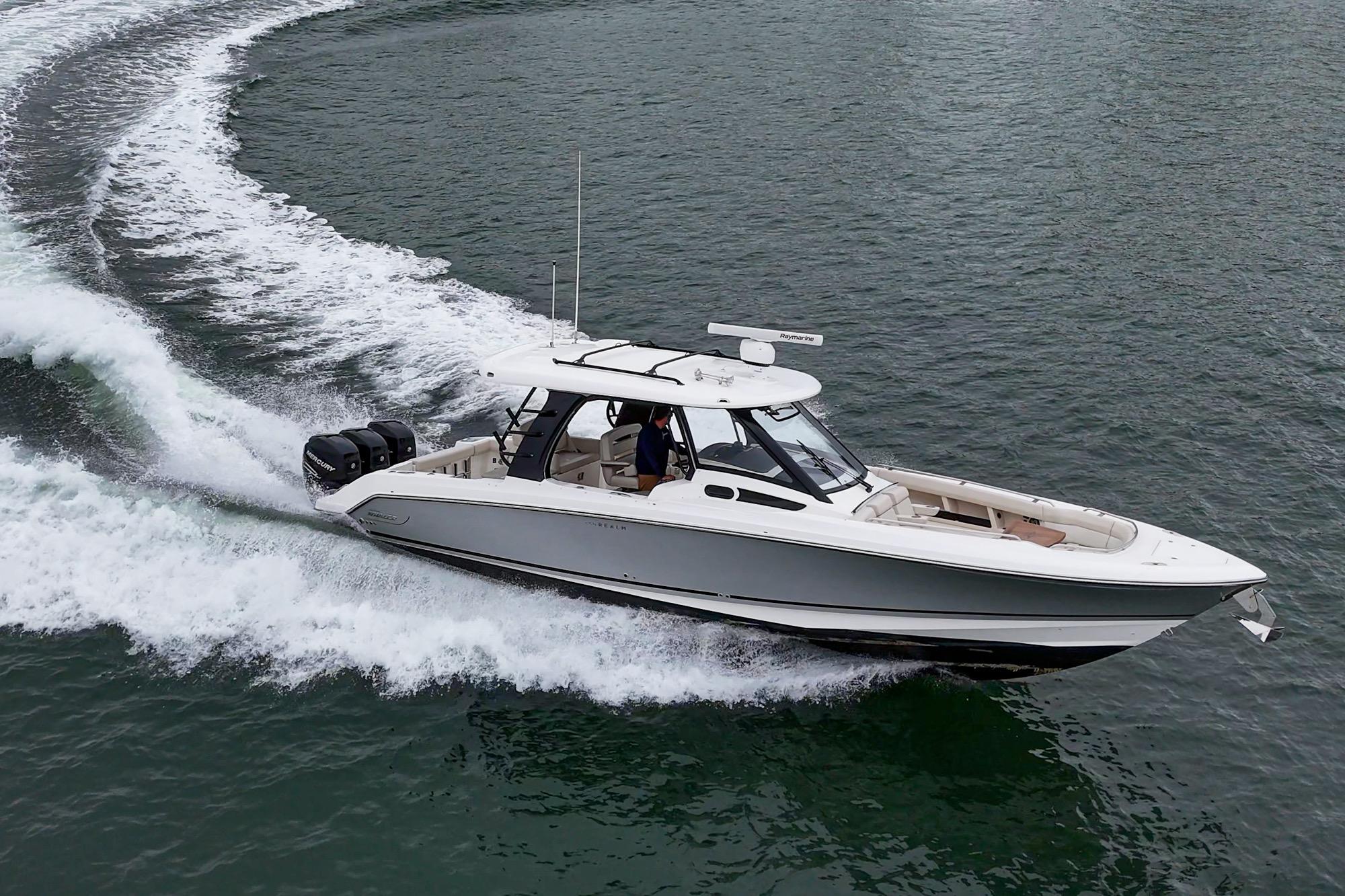 2022 Boston Whaler 350 Realm #TBRM0463G inventory image at Sun Country Marine Group, San Diego Harbor Island