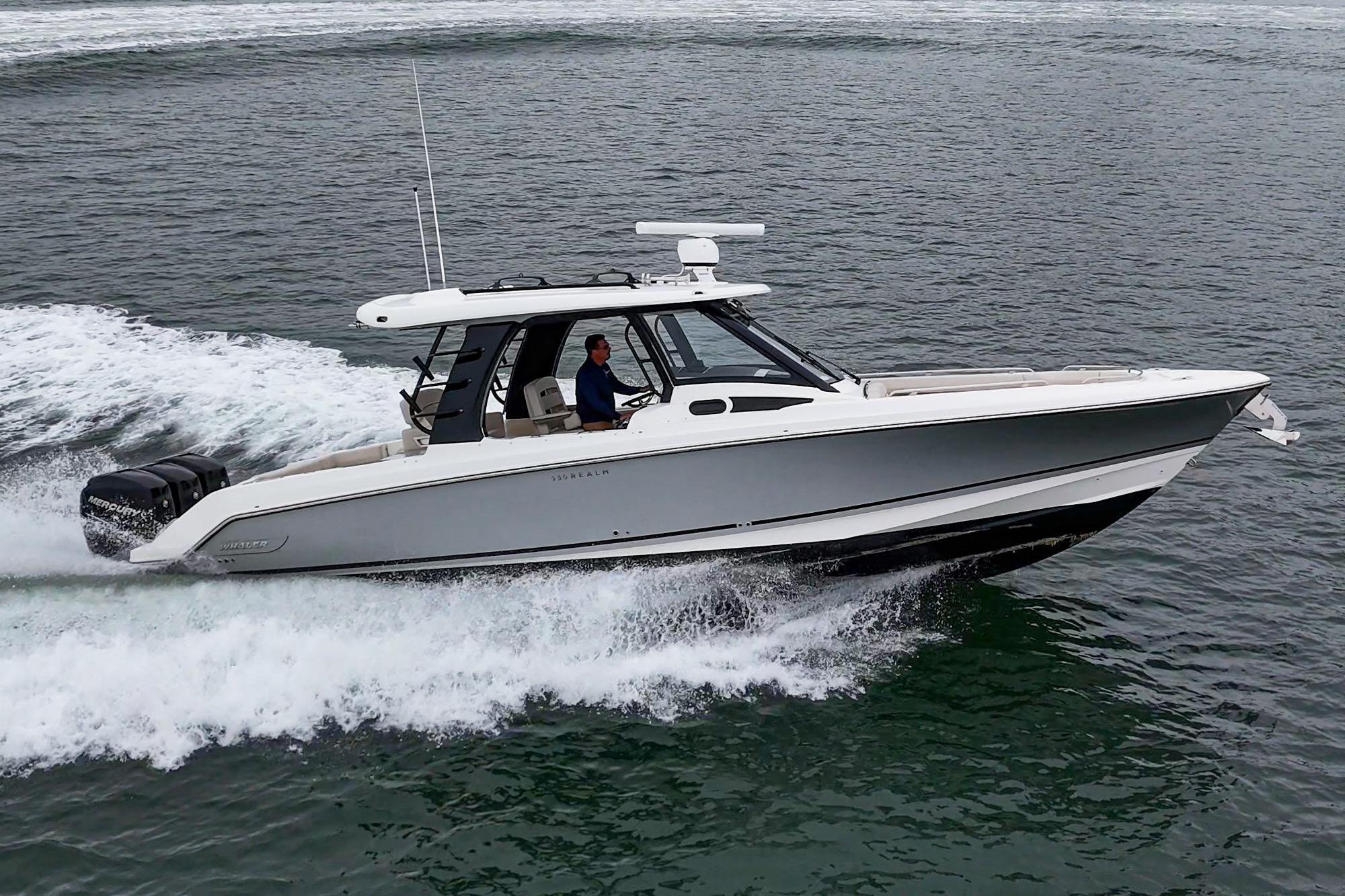 2022 Boston Whaler 350 Realm #TBRM0463G inventory image at Sun Country Marine Group, San Diego Harbor Island