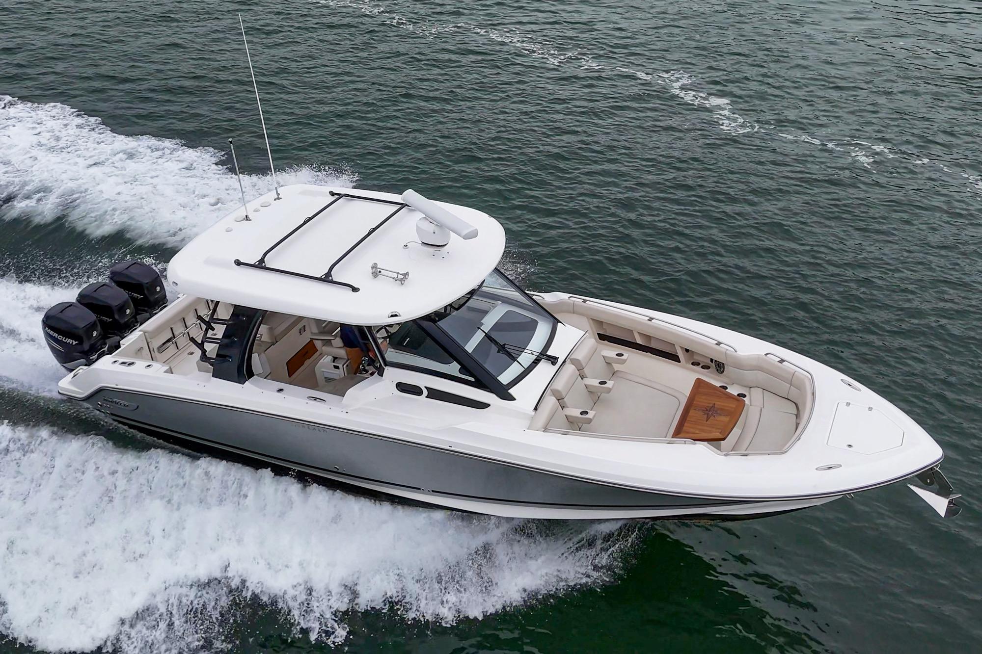 2022 Boston Whaler 350 Realm #TBRM0463G inventory image at Sun Country Marine Group, San Diego Harbor Island