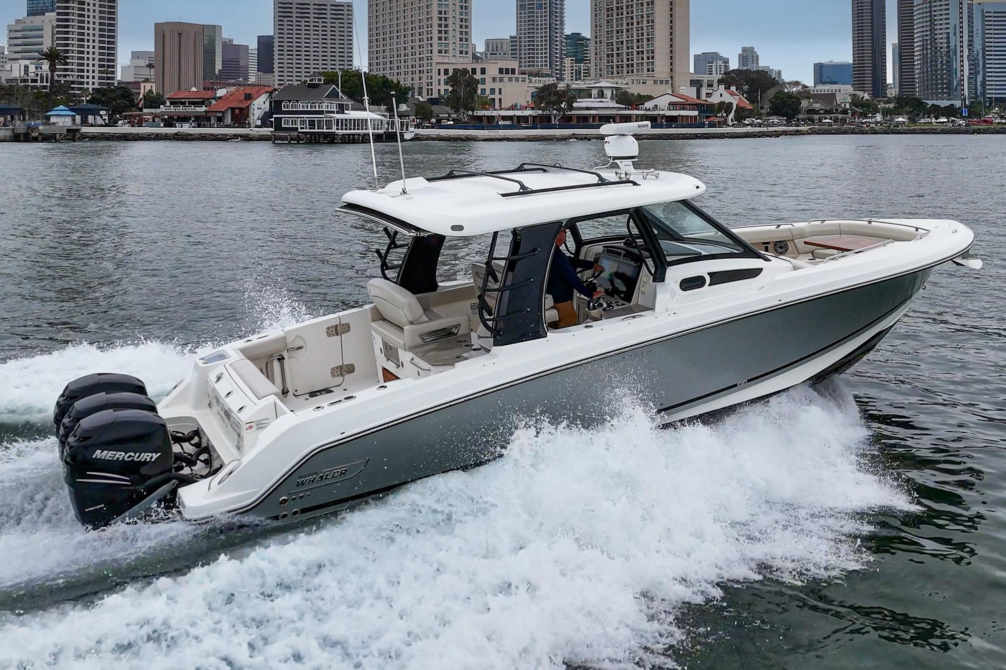2022 Boston Whaler 350 Realm #TBRM0463G inventory image at Sun Country Marine Group, San Diego Harbor Island