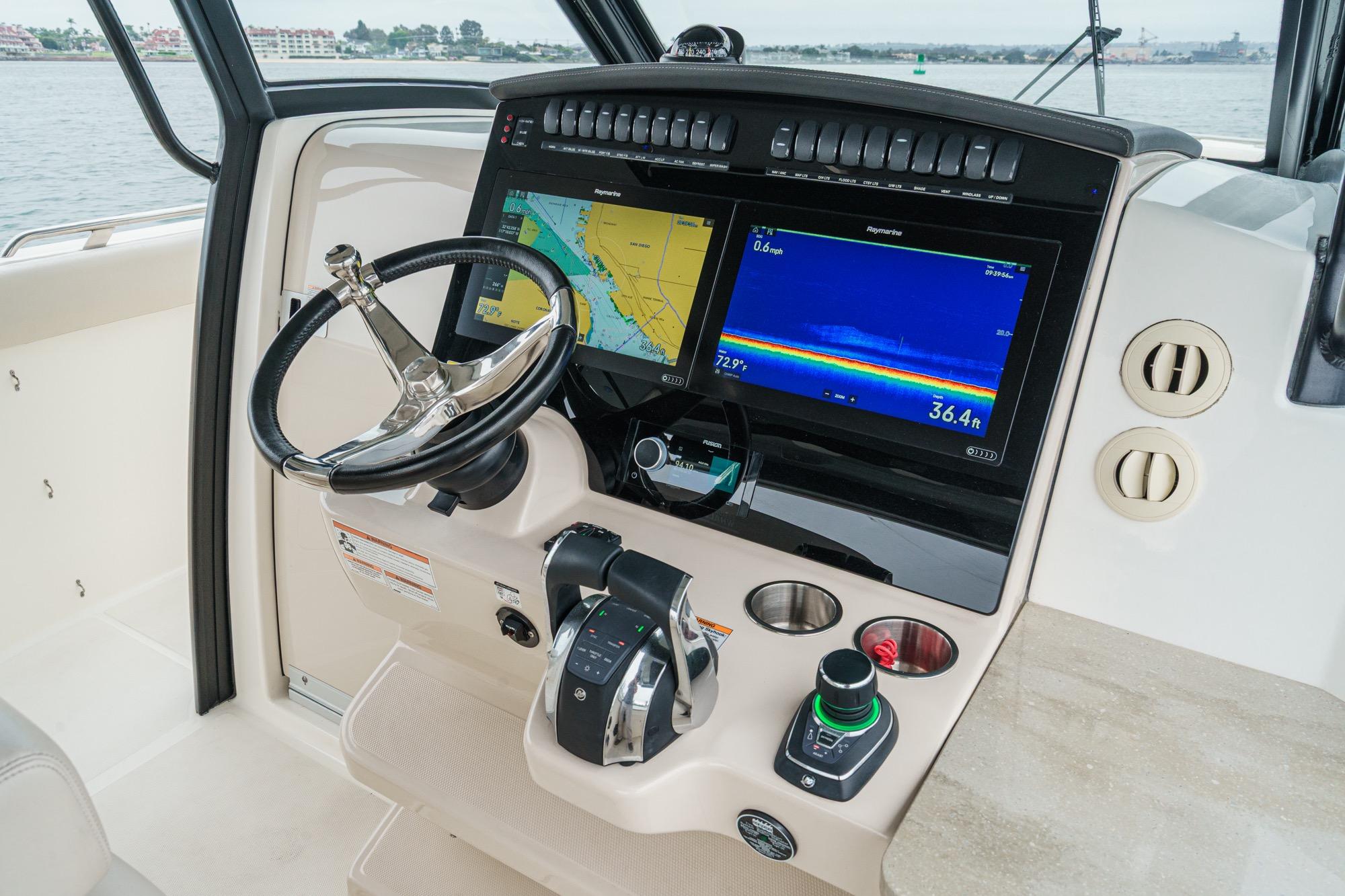 2022 Boston Whaler 350 Realm #TBRM0463G inventory image at Sun Country Marine Group, San Diego Harbor Island