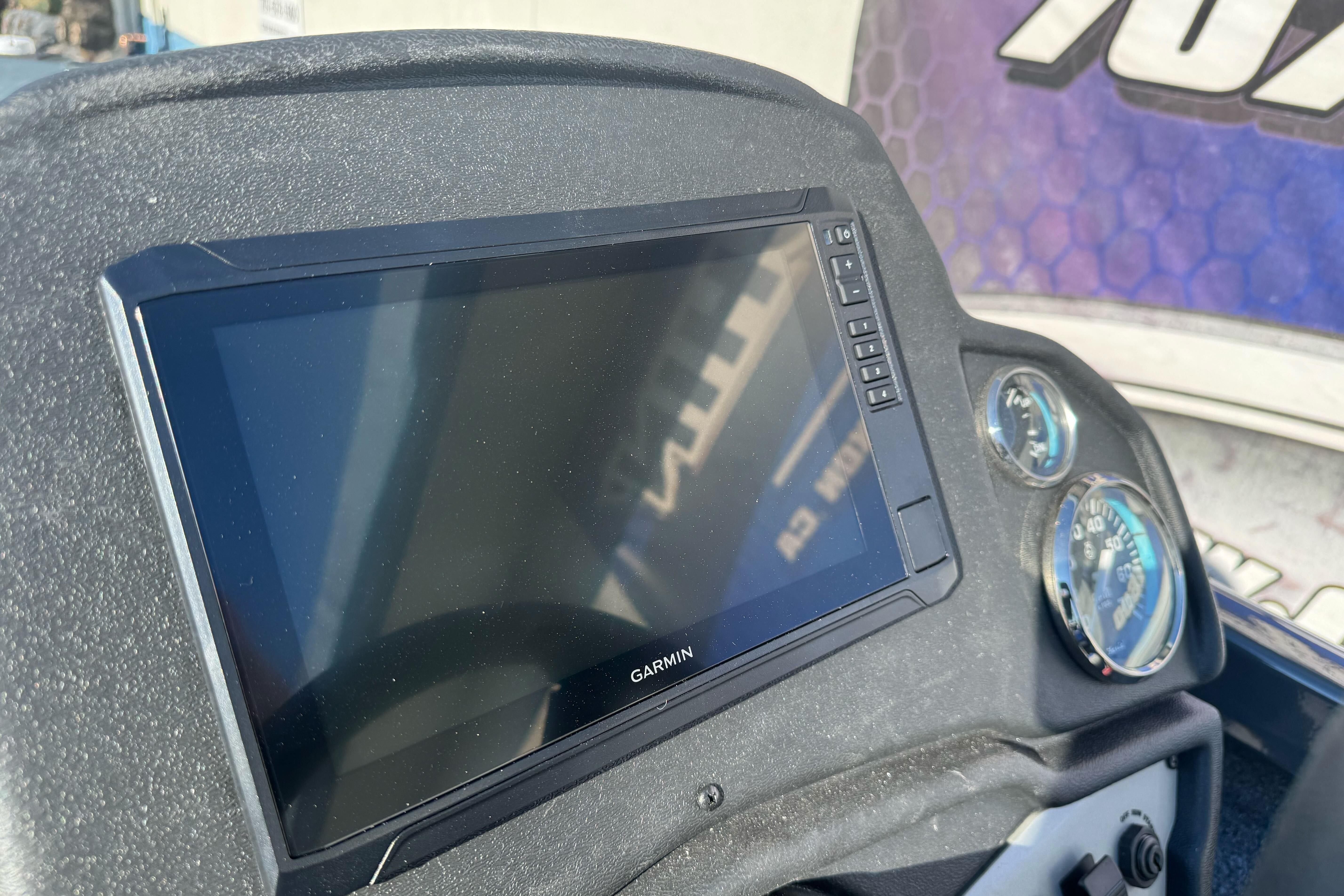 2026 Ranger RT188P dashboard with Garmin display and gauges.