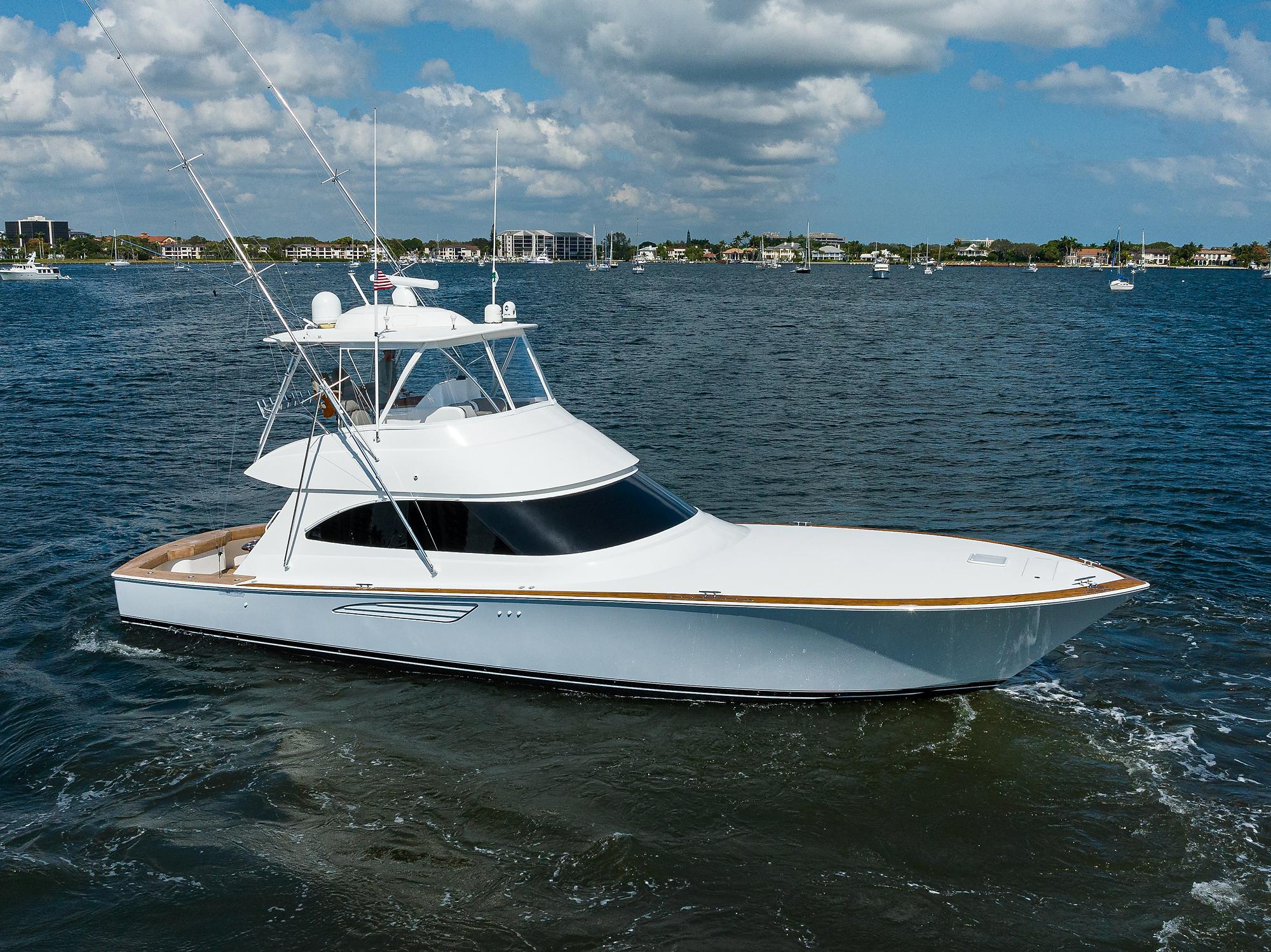 Viking 52 Outrage - Exterior Profile