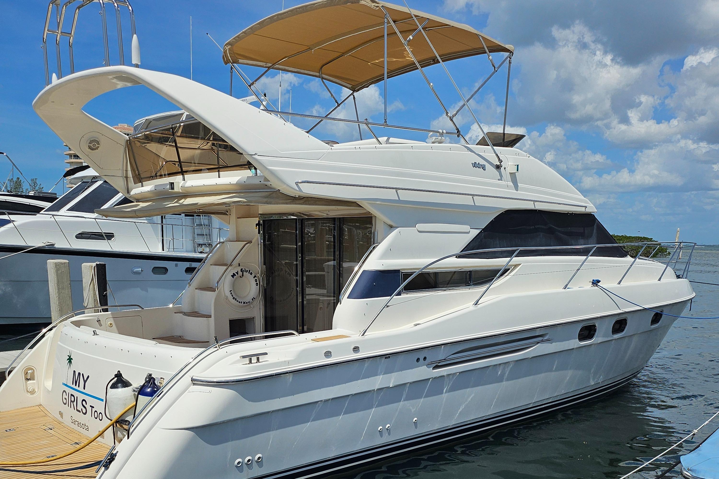 Viking Princess-460 Sport Cruiser Flybridge 1998-My Girls Too FL-US-9753745 | Thumbnail