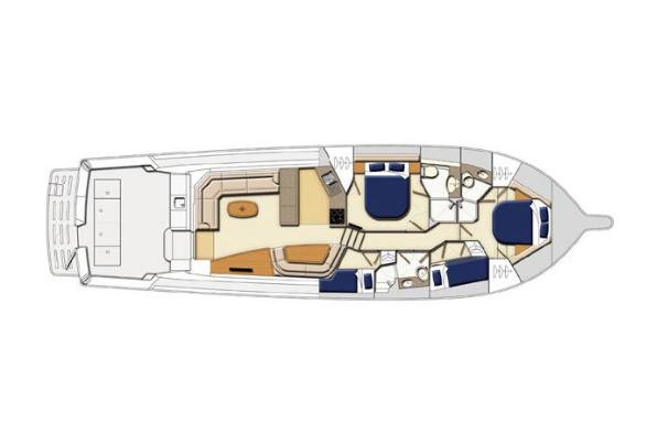  Yacht Photos Pics Manufacturer Provided Image: Cabin Layout