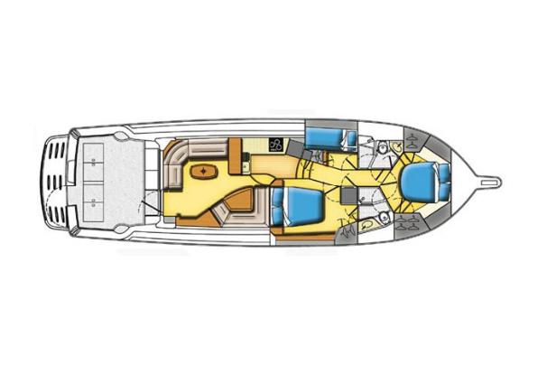  Yacht Photos Pics Manufacturer Provided Image: Cabin Layout