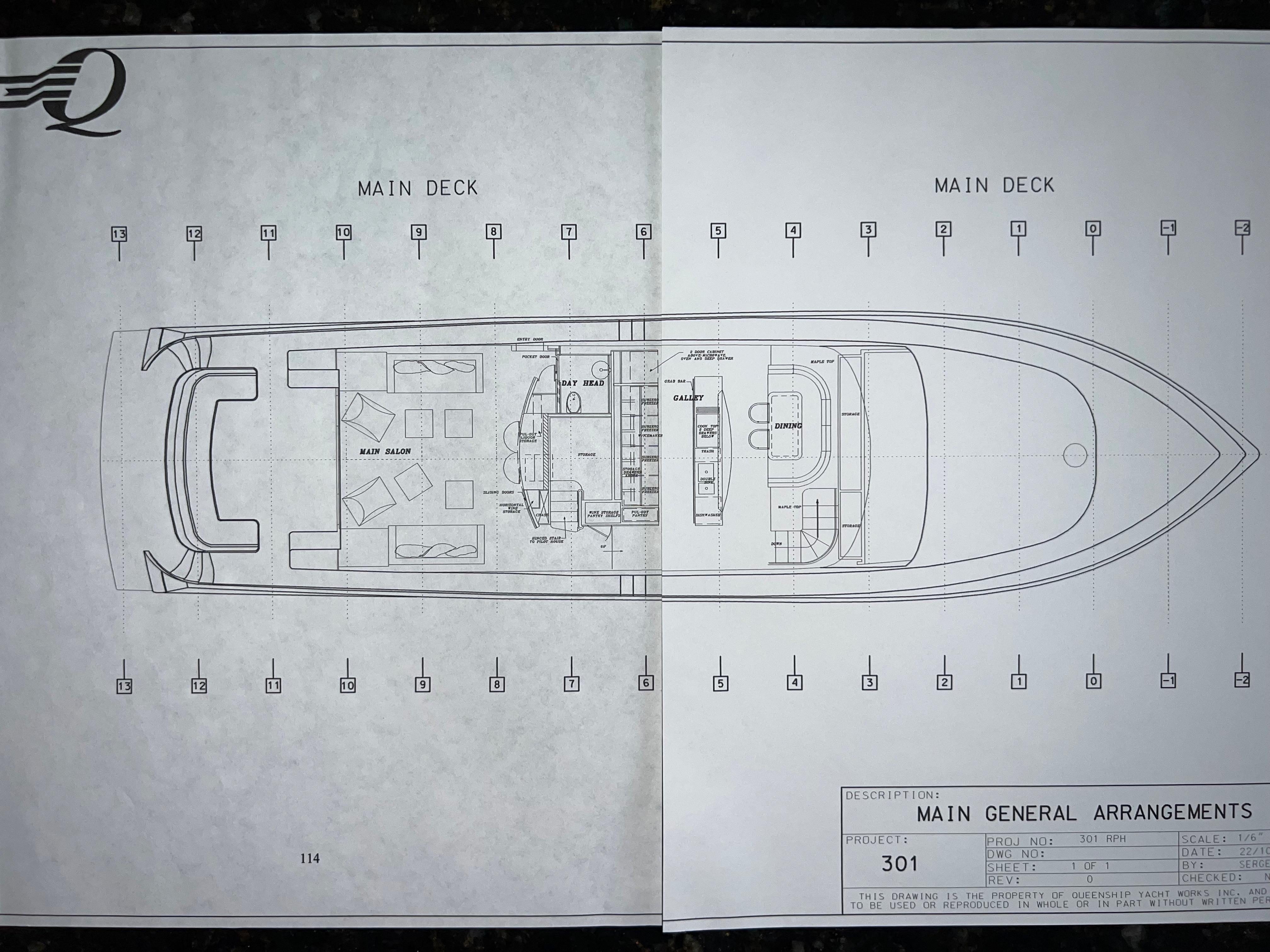 2000 Queenship Caribe Series #TBBH301M0 inventory image at Sun Country Yachts, South Lake Union (Seattle) 2000 Queenship Caribe Series #TBBH301M0 inventory image at Sun Country Yachts, South Lake Union (Seattle)