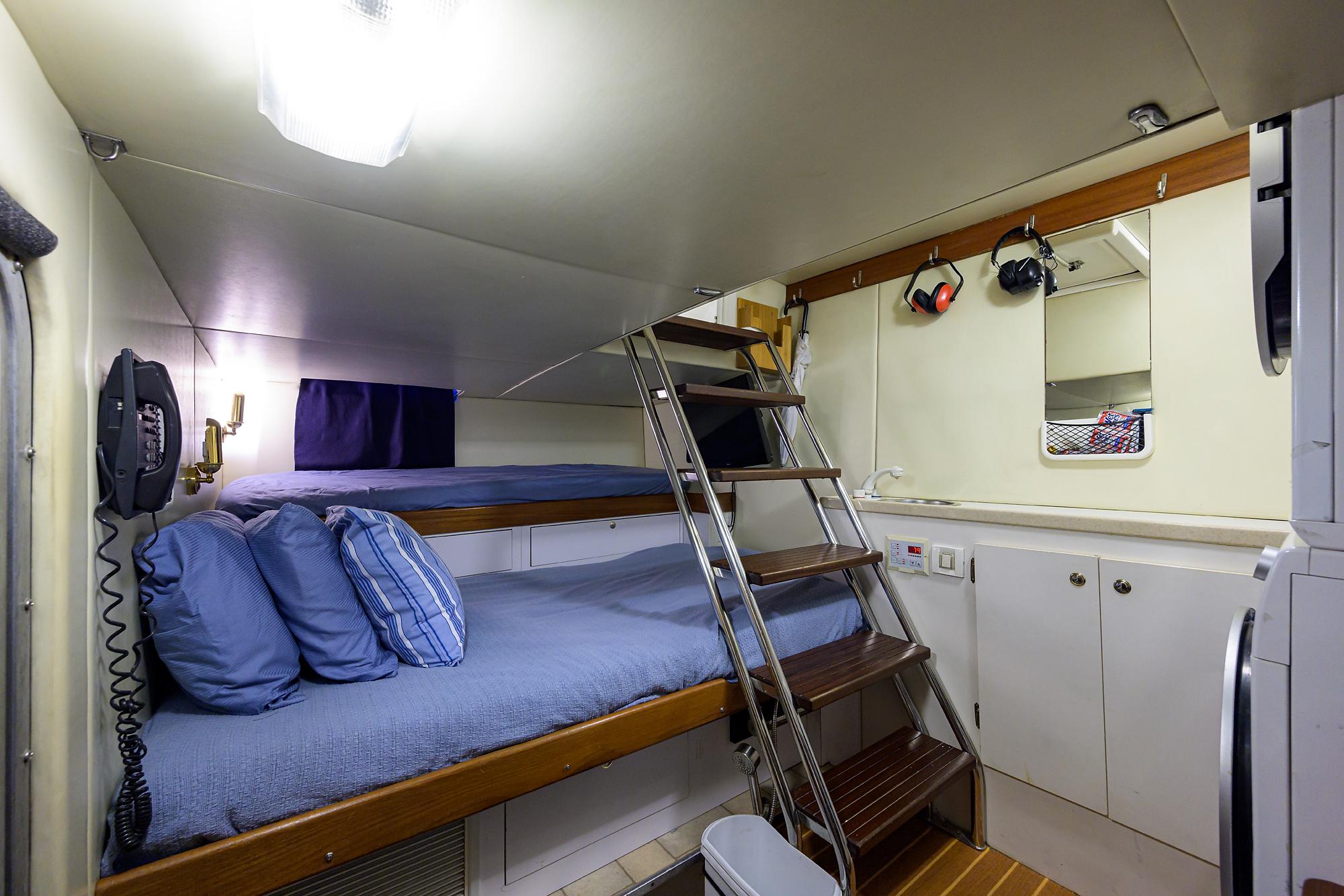 Pacific Mariner 65 Last Call - Crew Cabin