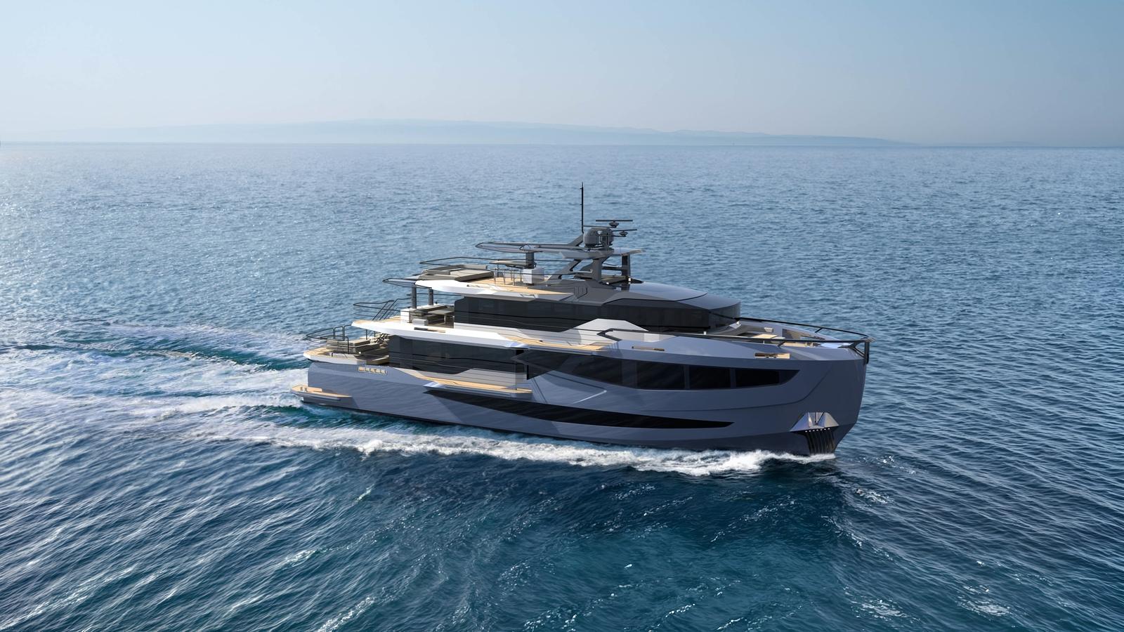 Fabbro Yachts F115 Trideck