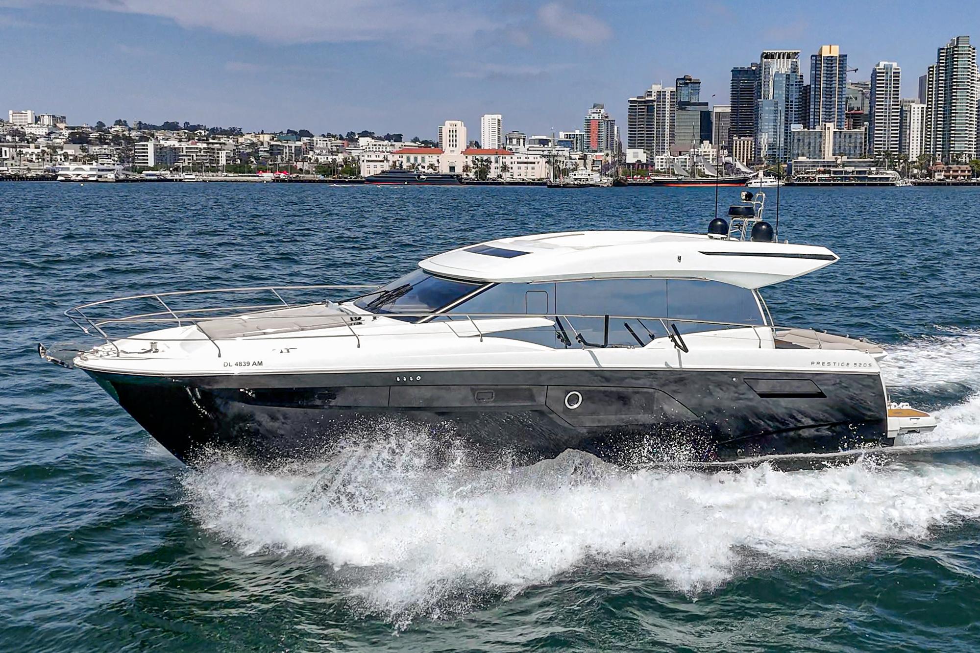 2019 Prestige 520S #TBRM084B inventory image at Sun Country Marine Group, San Diego Harbor Island 2019 Prestige 520S #TBRM084B inventory image at Sun Country Marine Group, San Diego Harbor Island