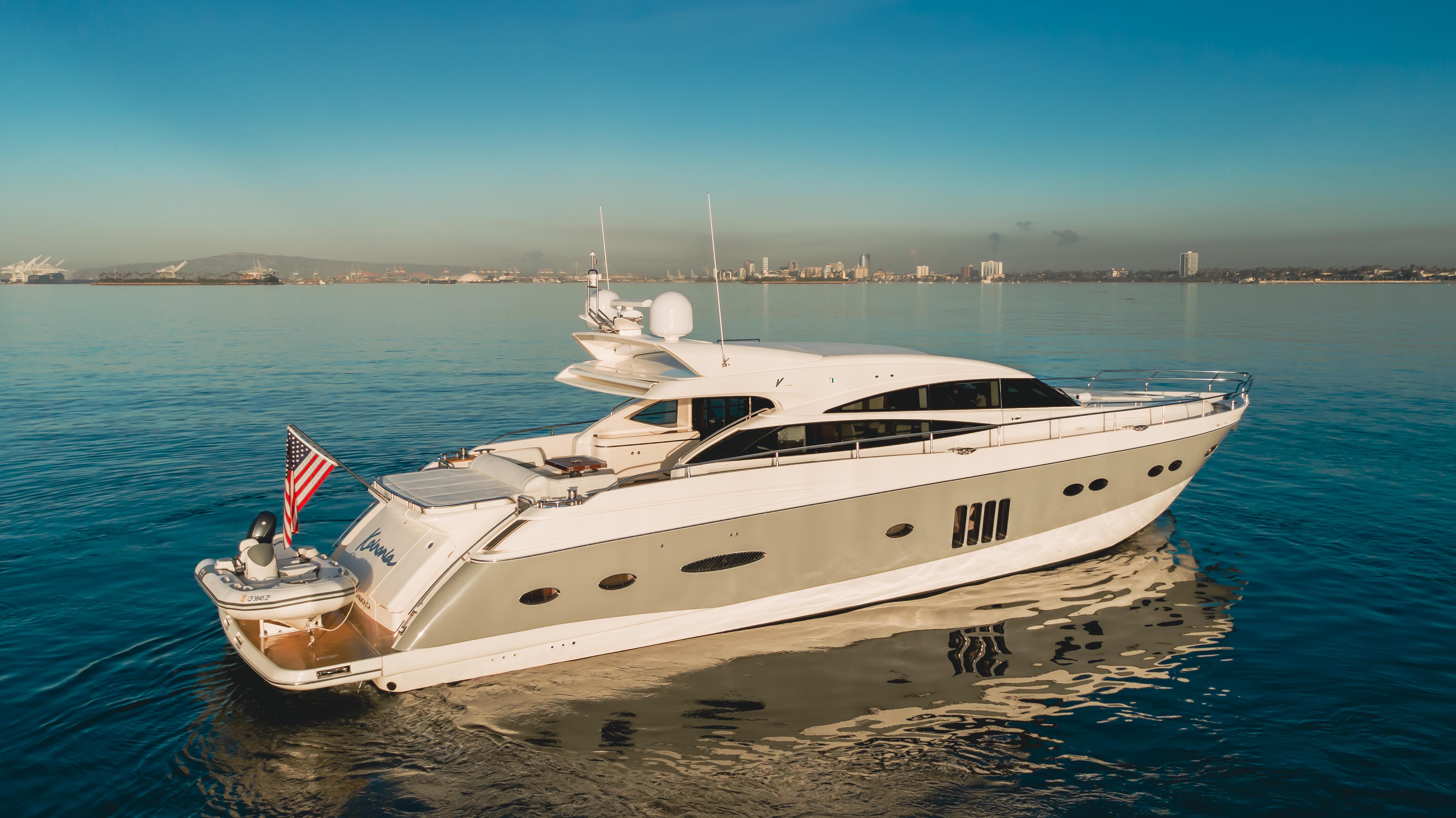 princess yacht v78 price