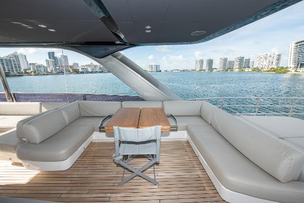 2021 Princess Y78 - Deck